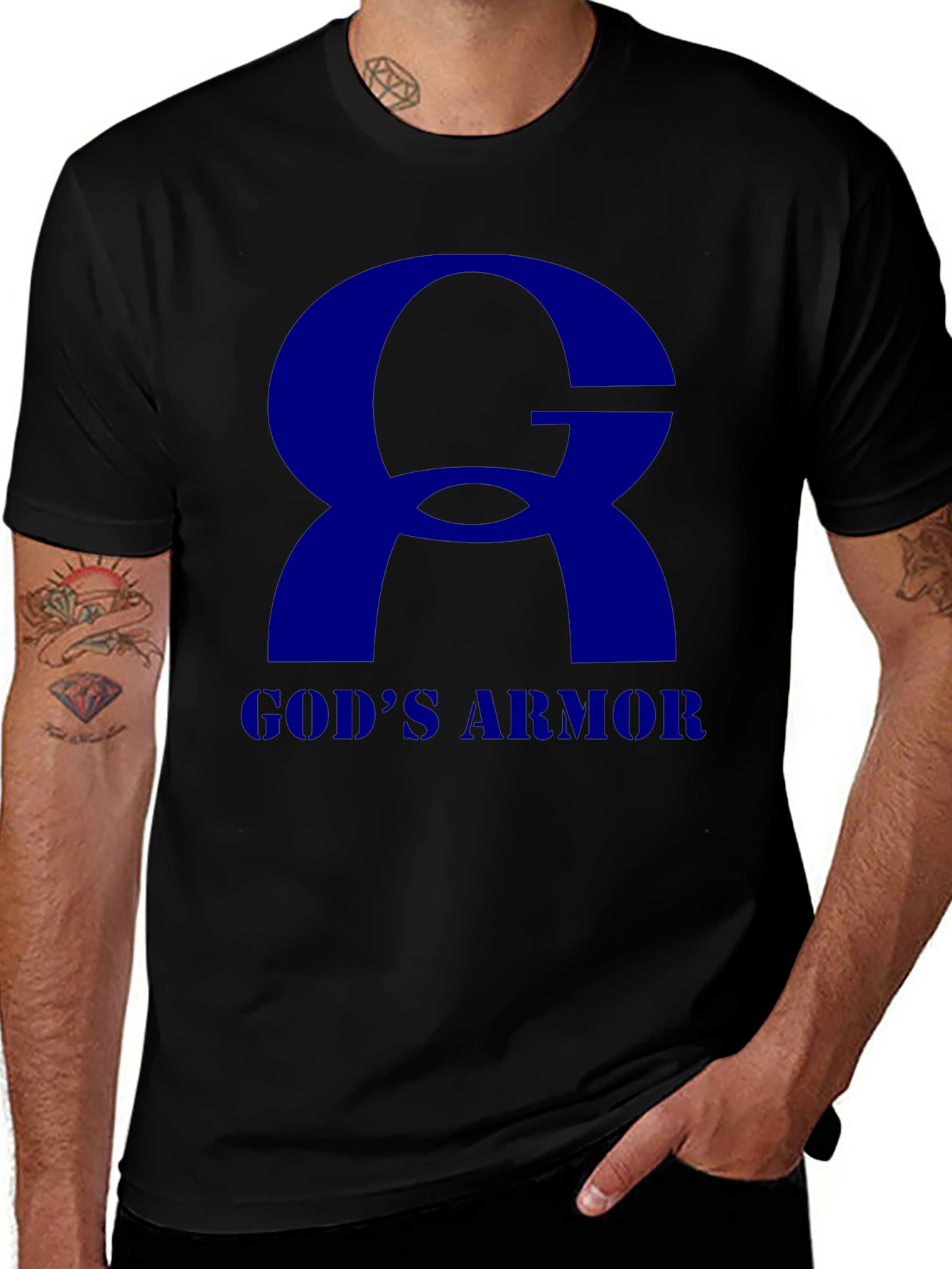 Gods Armor T-Shirt - Christian Faith Apparel