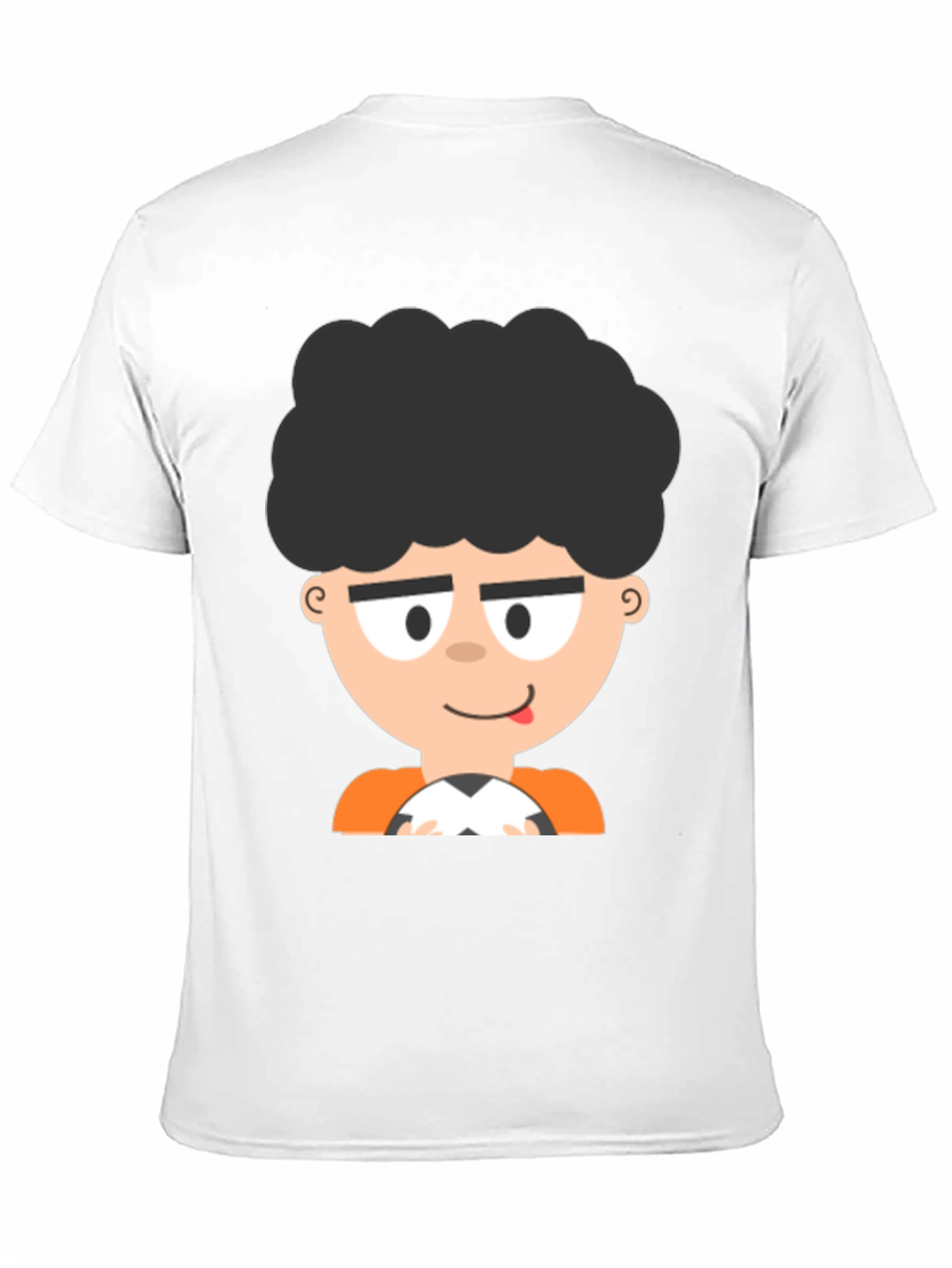 Cartoon Soccer Player T-Shirt