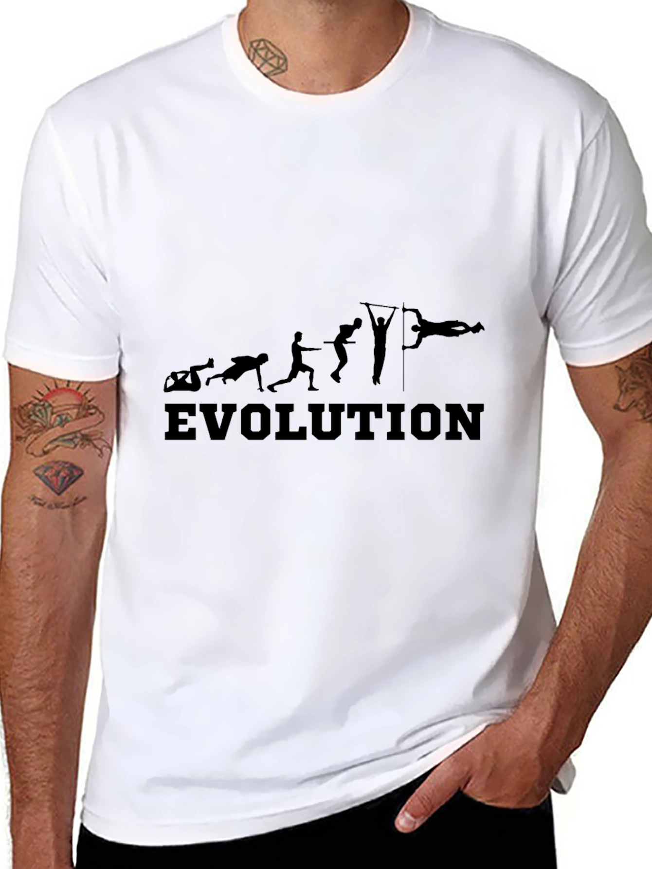 Evolution Calisthenics Black T-Shirt