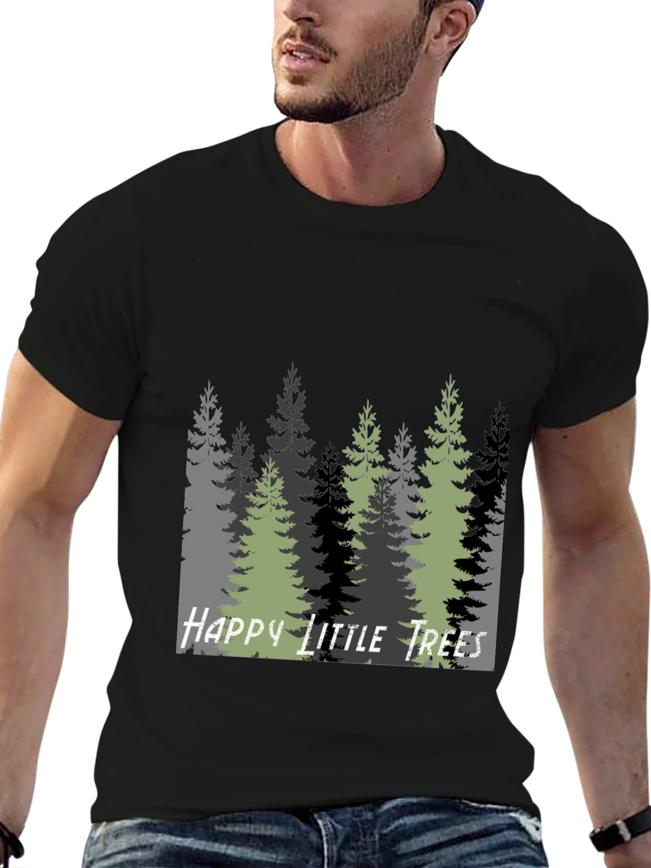 Happy Little Trees Graphic Tee