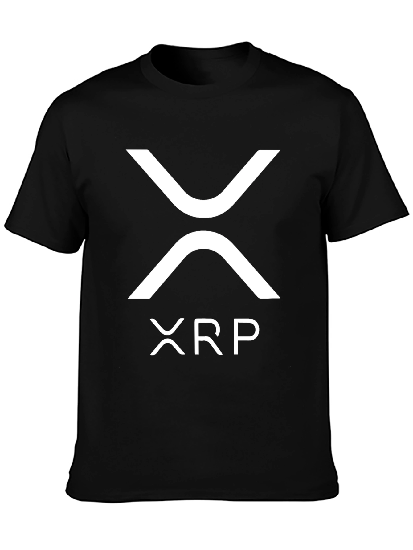 Ripple XRP Cryptocurrency T-Shirt - Black