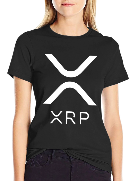 Ripple XRP Cryptocurrency T-Shirt - Black