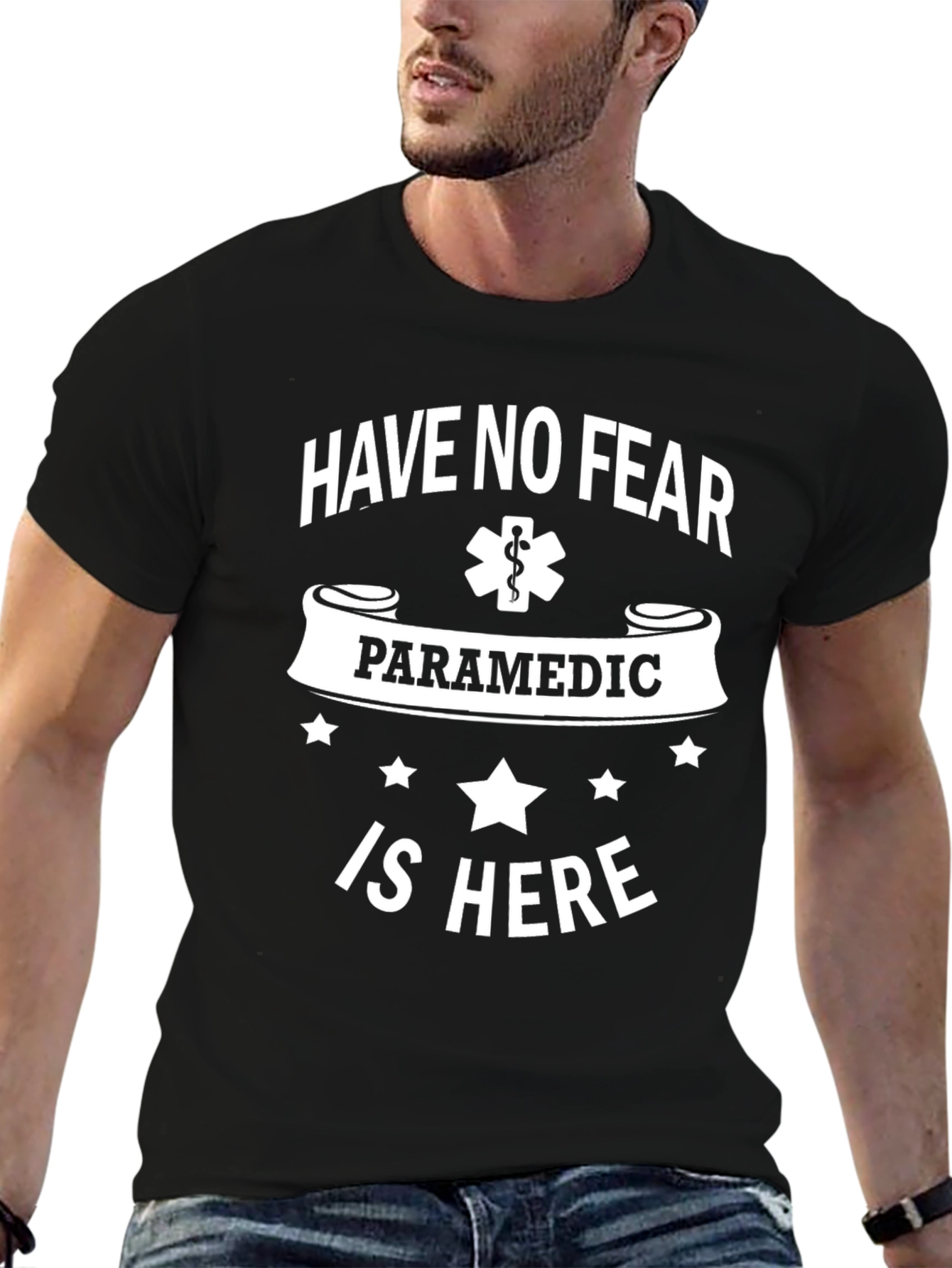 Have No Fear Paramedic Is Here Graphic T-Shirt