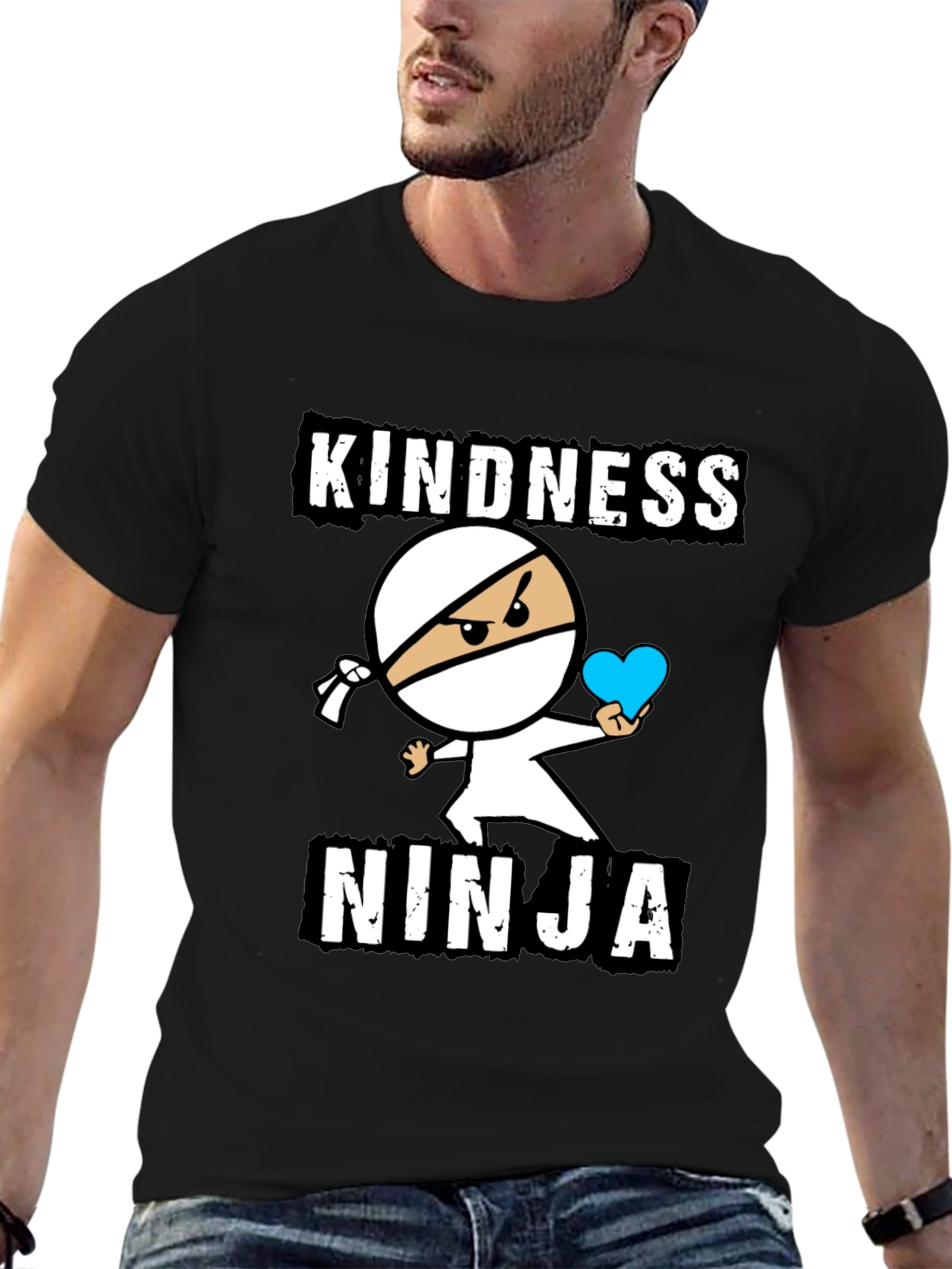 Kindness Ninja T-Shirt - Spread Positivity!