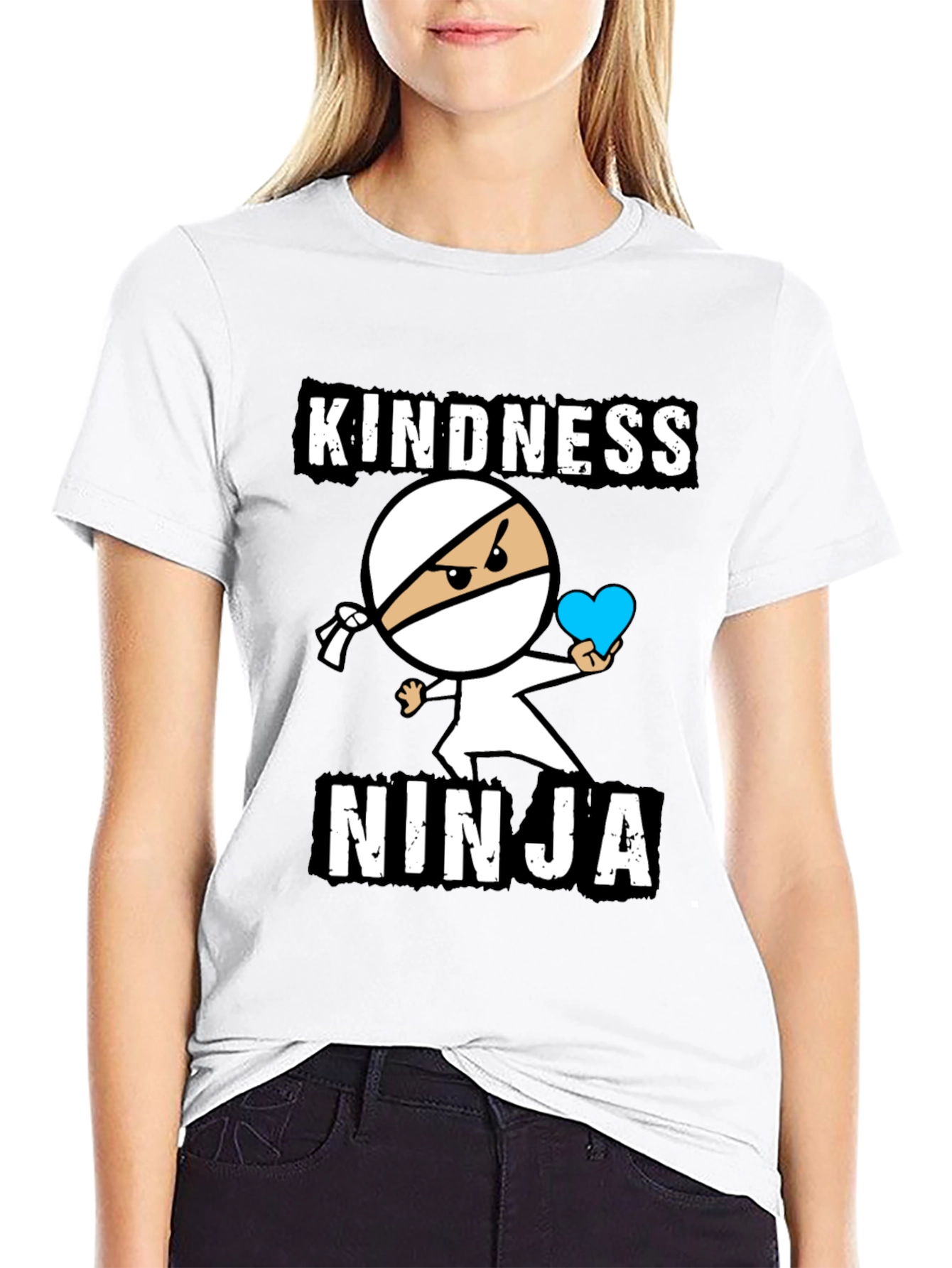 Kindness Ninja T-Shirt - Spread Positivity!