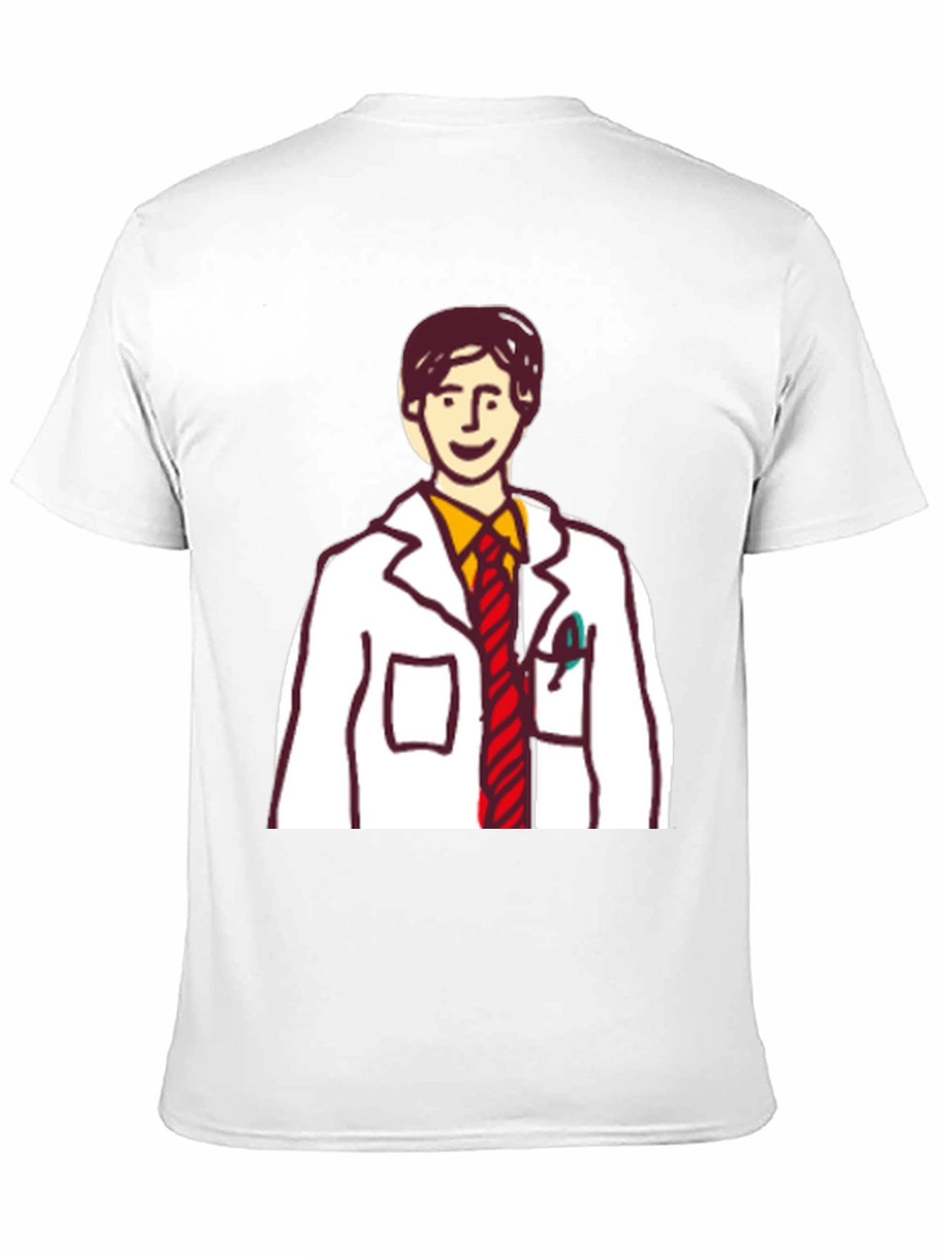 Cartoon Doctor T-Shirt - Quirky & Unique Design
