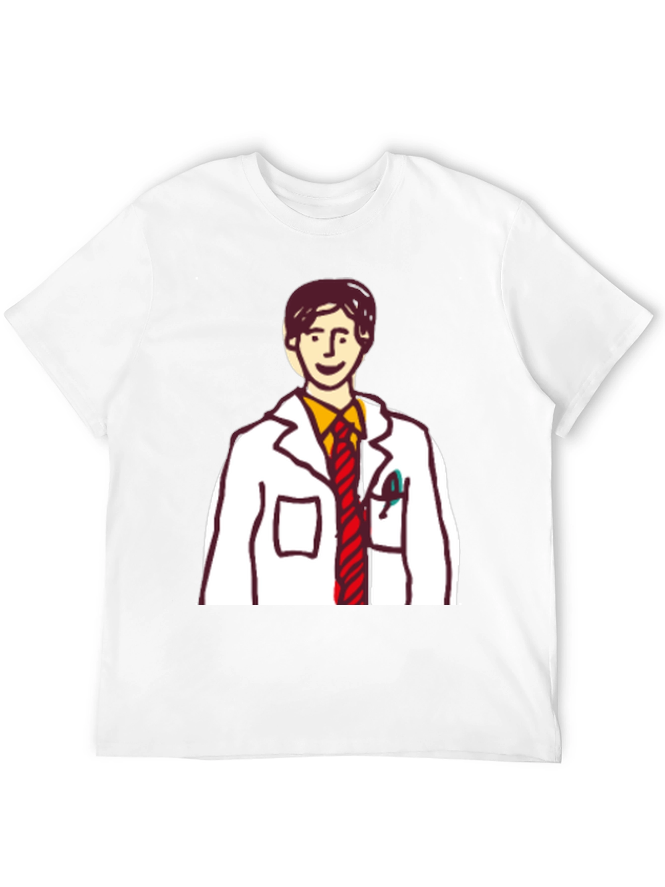 Cartoon Doctor T-Shirt - Quirky & Unique Design