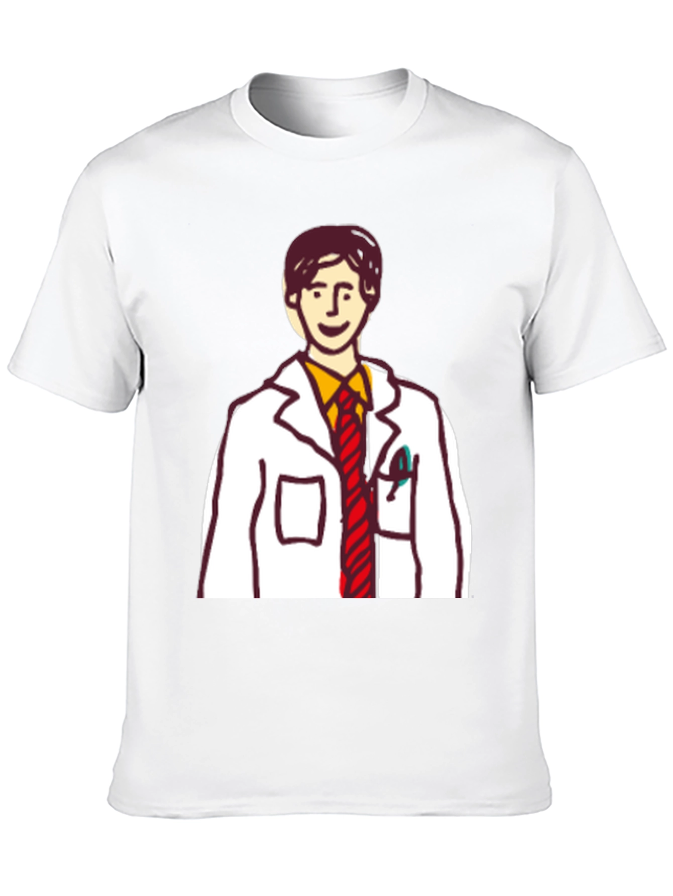 Cartoon Doctor T-Shirt - Quirky & Unique Design
