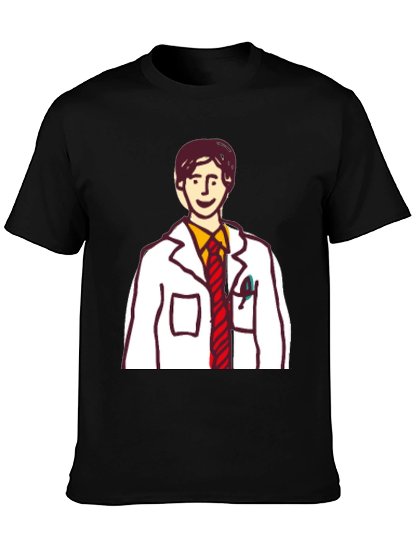 Cartoon Doctor T-Shirt - Quirky & Unique Design