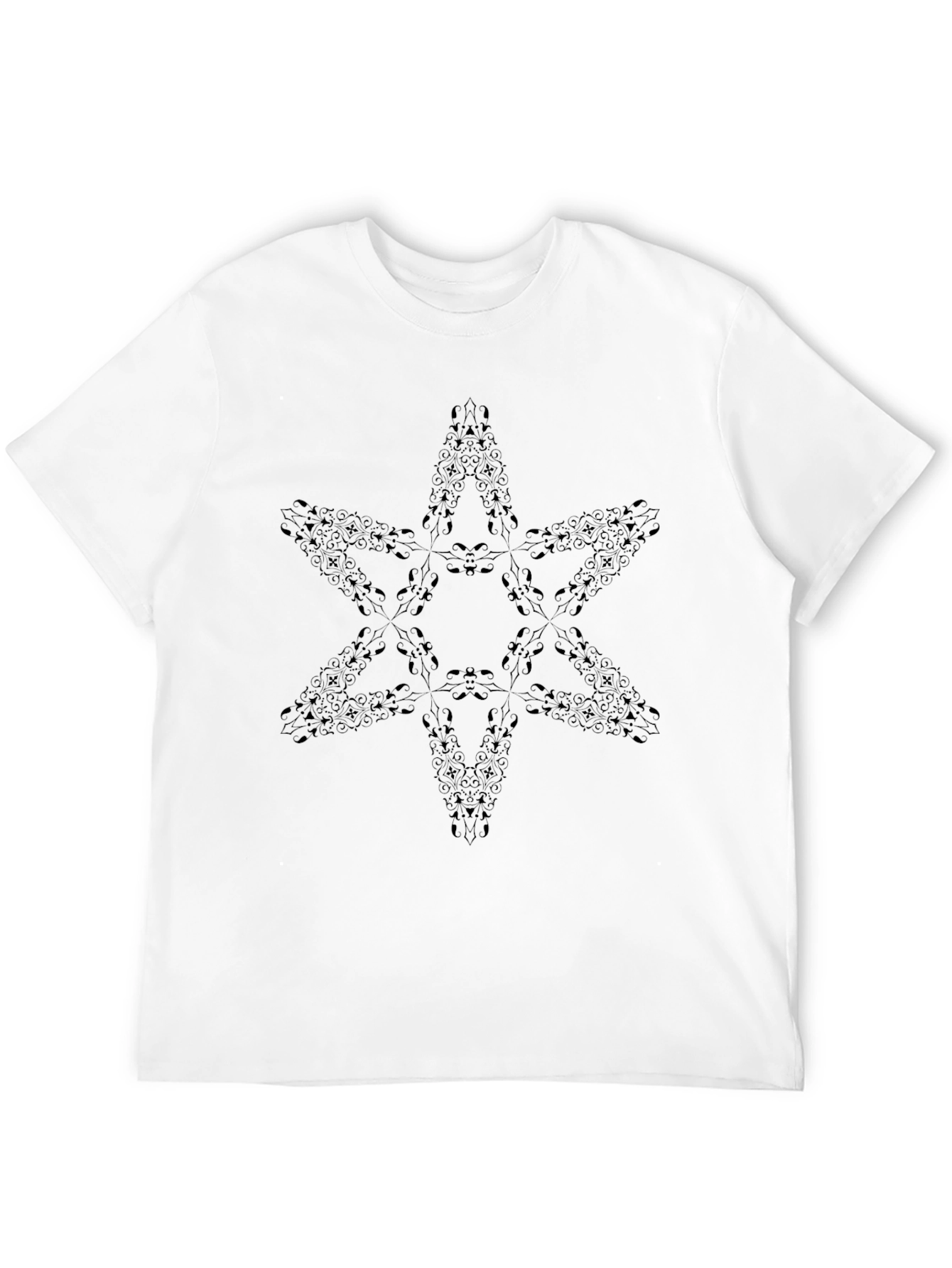 Star Graphic Black T-Shirt - Modern Casual Style