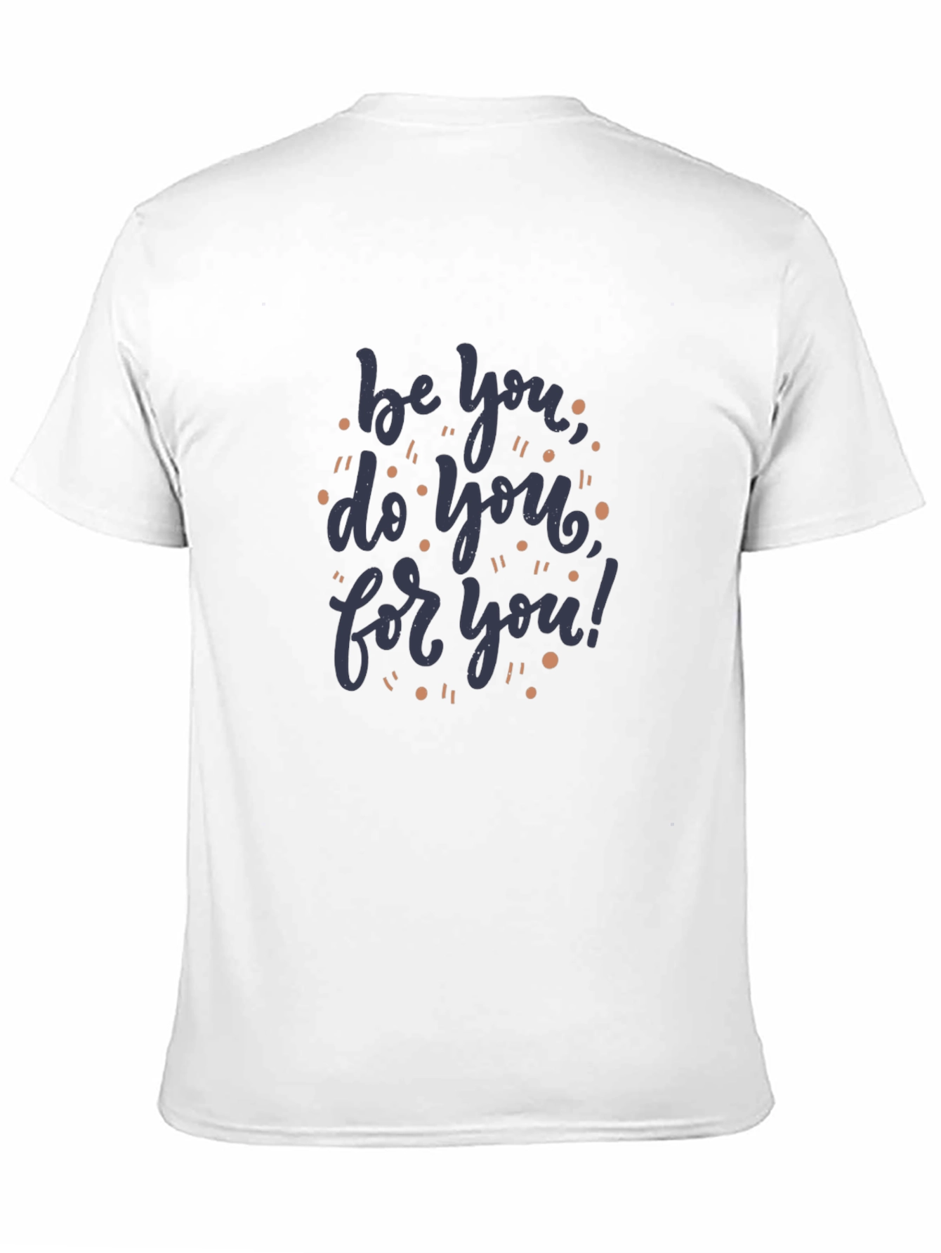 Inspirational Be You Do You Black Cotton T-Shirt