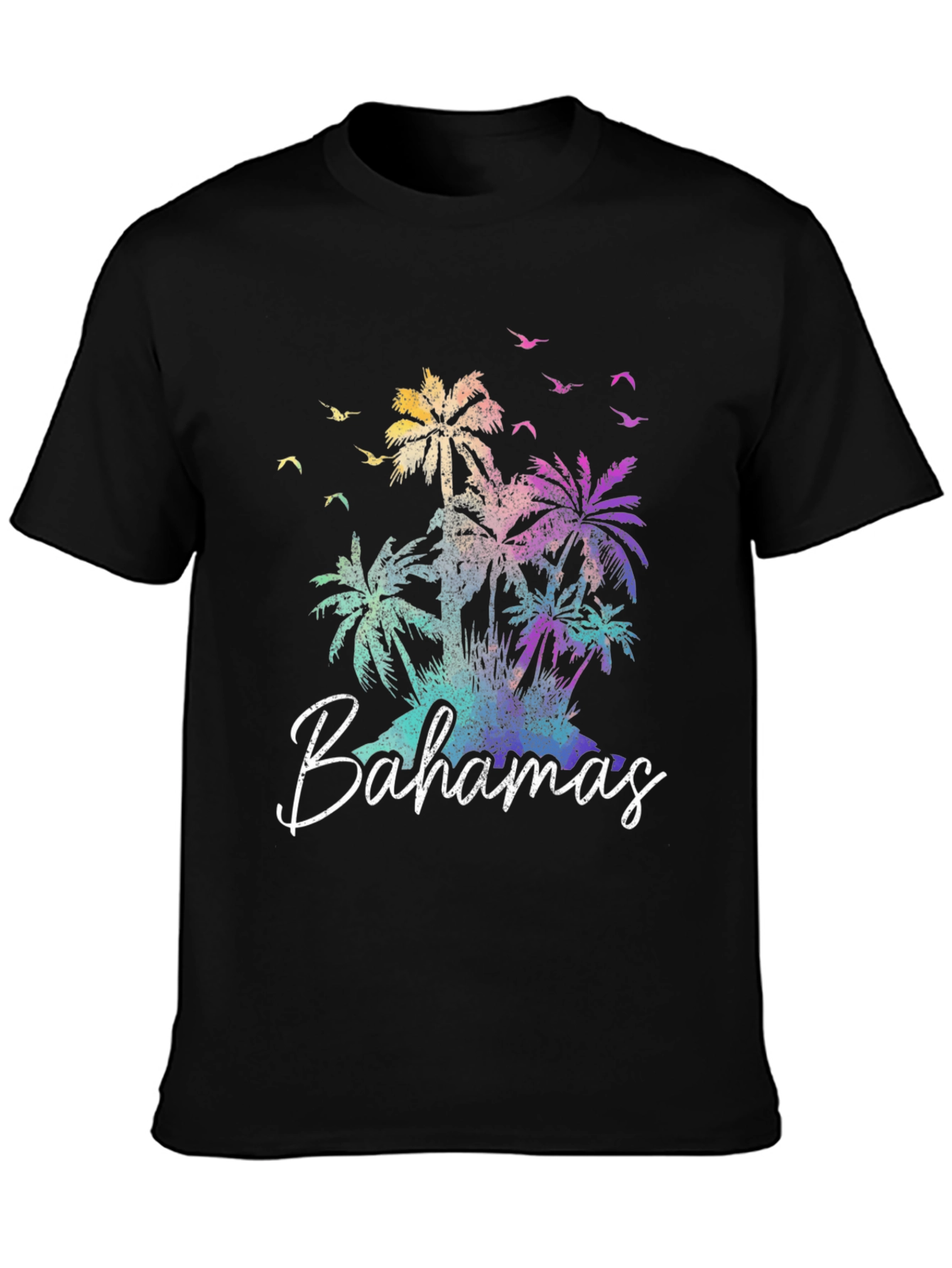 Bahamas Palm Tree Graphic T-Shirt