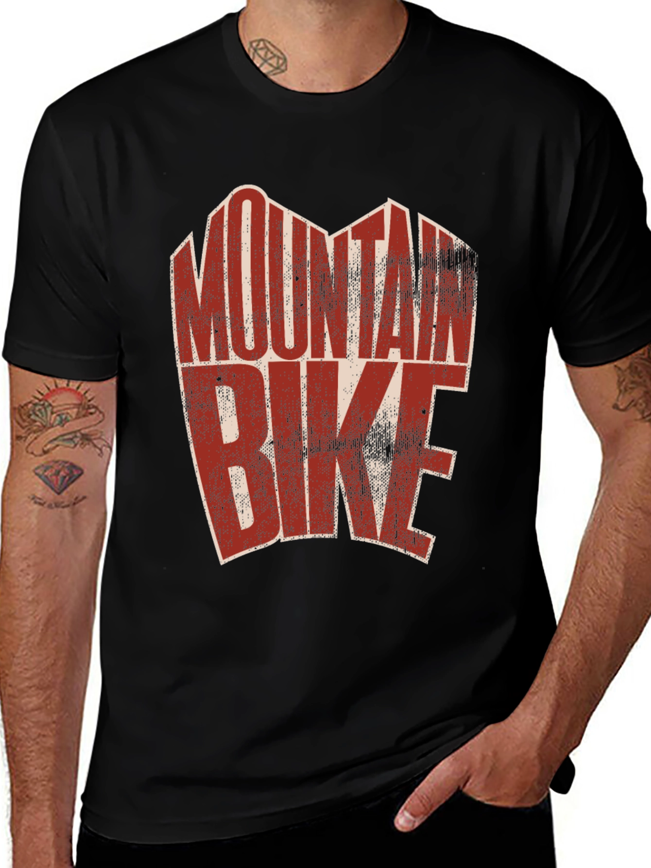 Mountain Bike Graphic Tee