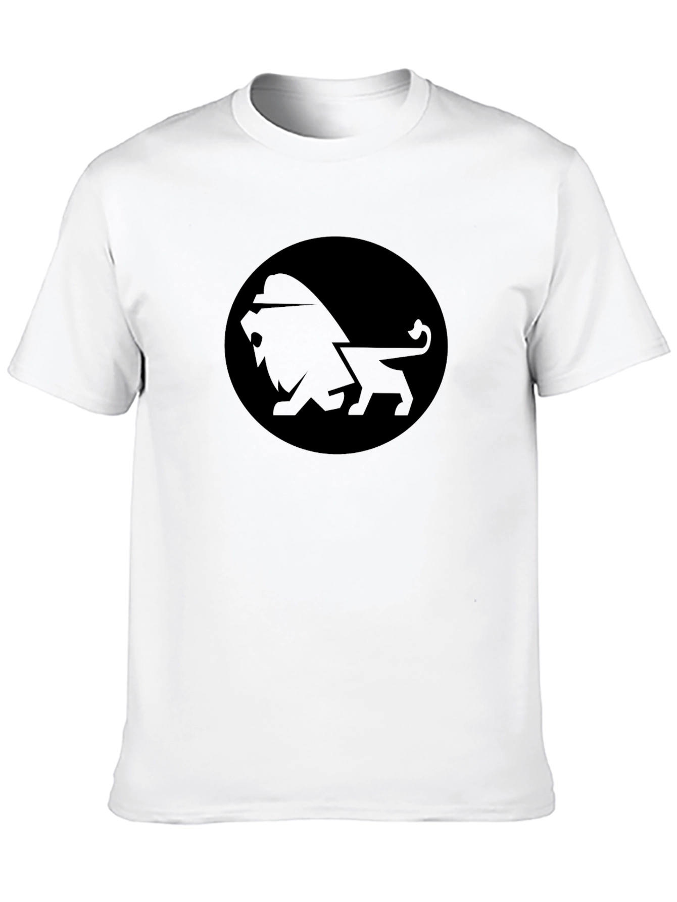 Lion Emblem Black T-Shirt