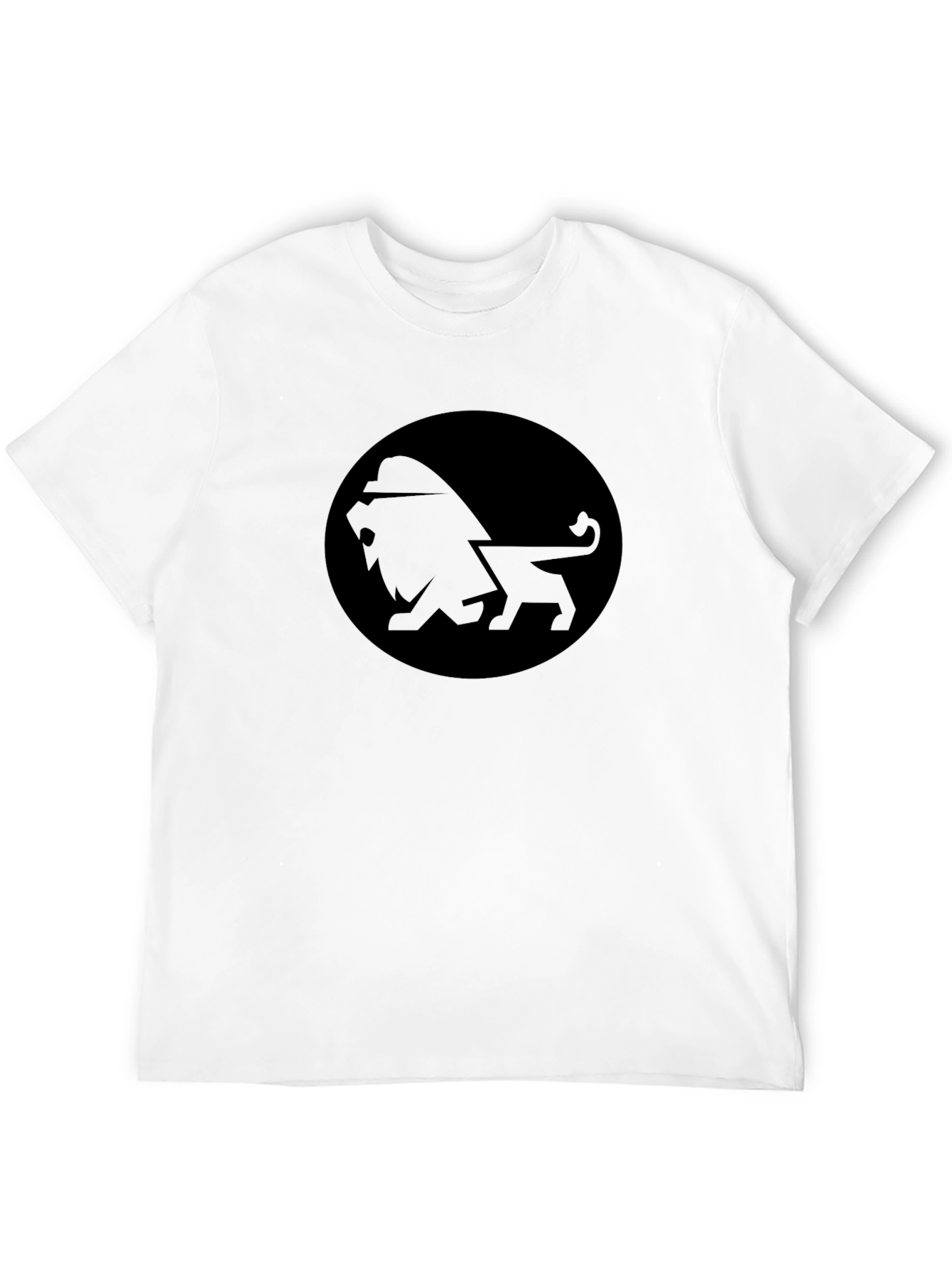 Lion Emblem Black T-Shirt