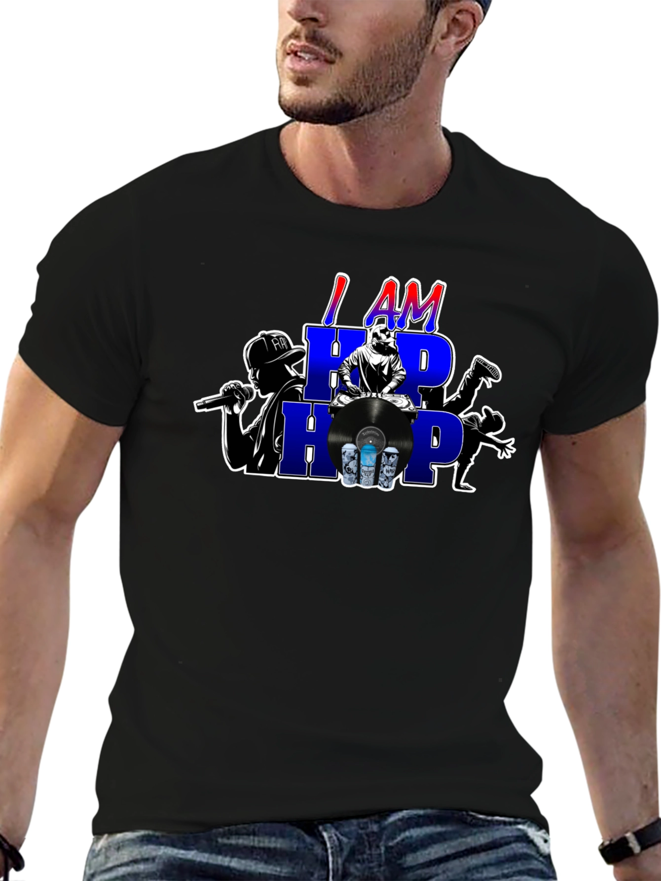 I AM HIP HOP Graphic T-Shirt