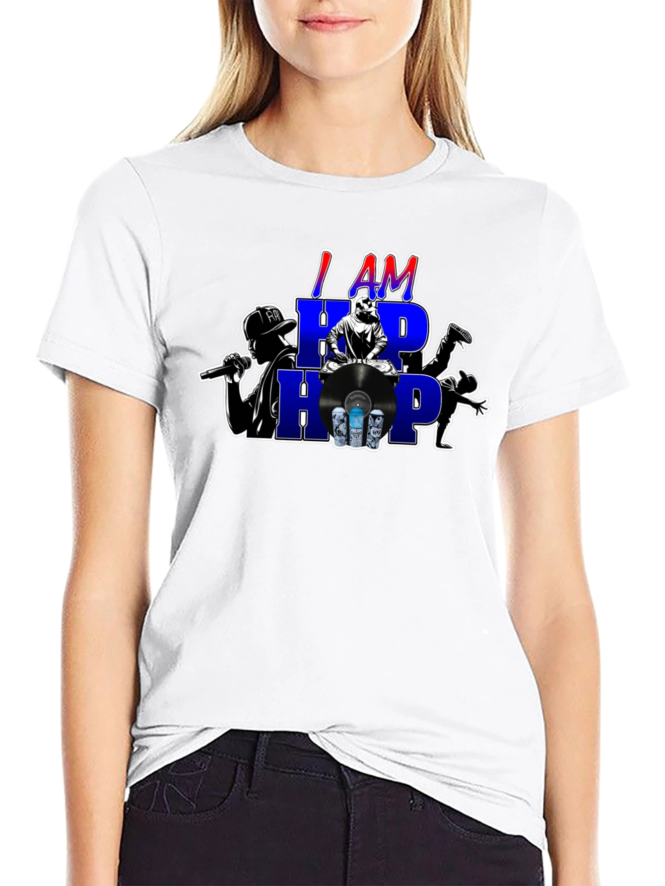 I AM HIP HOP Graphic T-Shirt