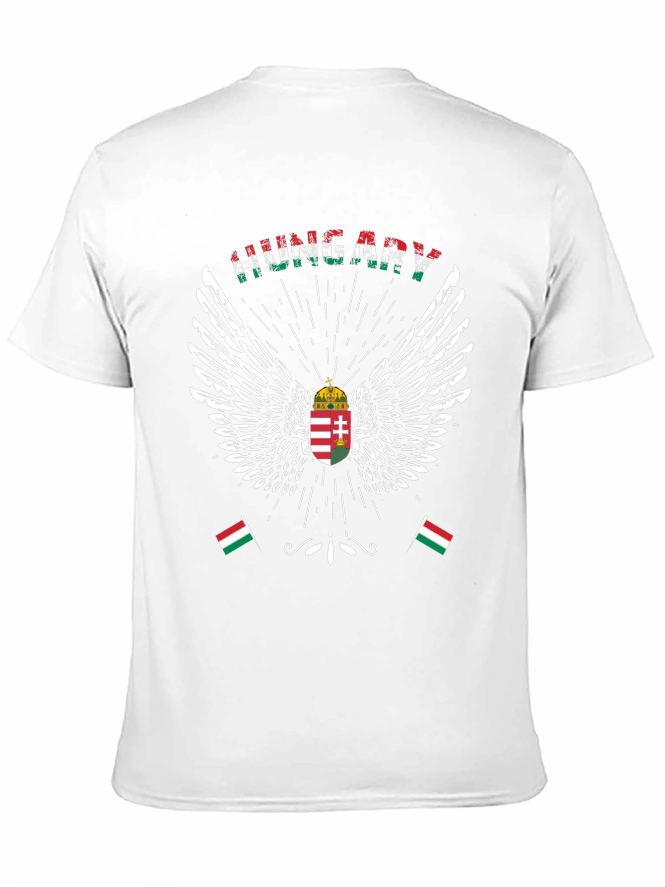 Hungary Flag Wings T-Shirt