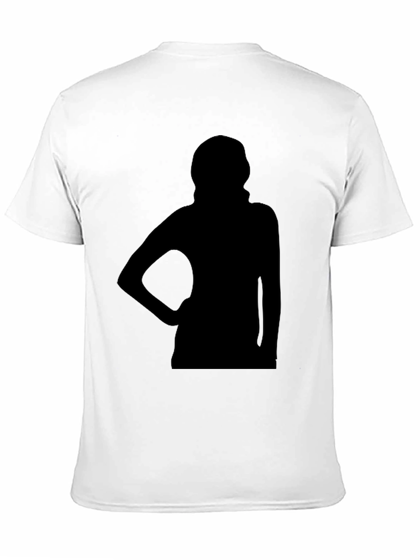Black Silhouette Graphic T-Shirt