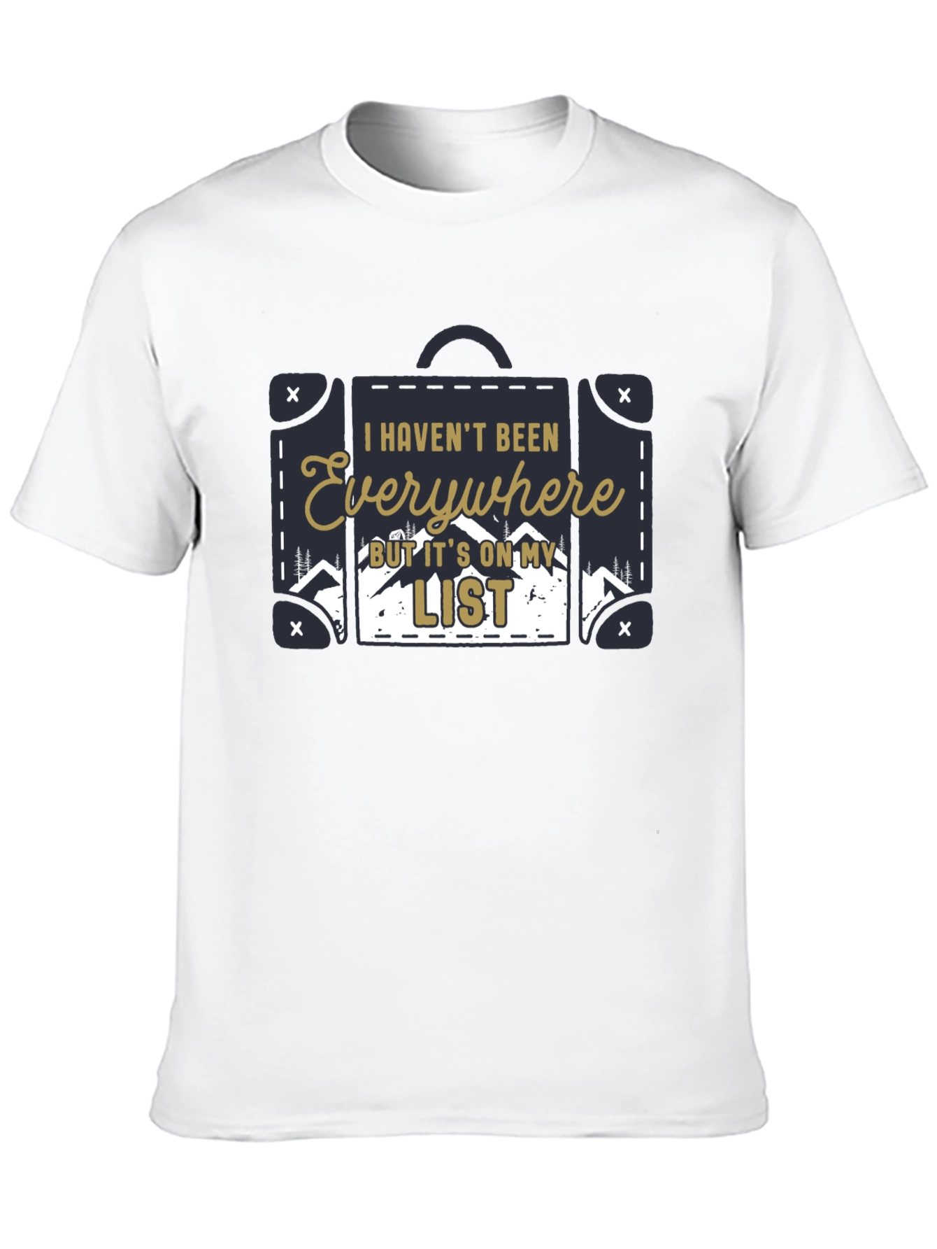 Travel List T-Shirt - Adventure Seeker
