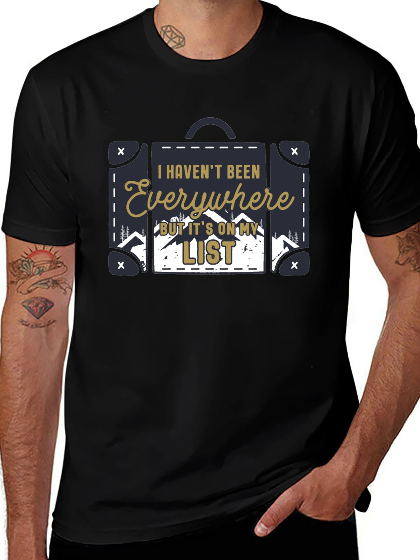 Travel List T-Shirt - Adventure Seeker