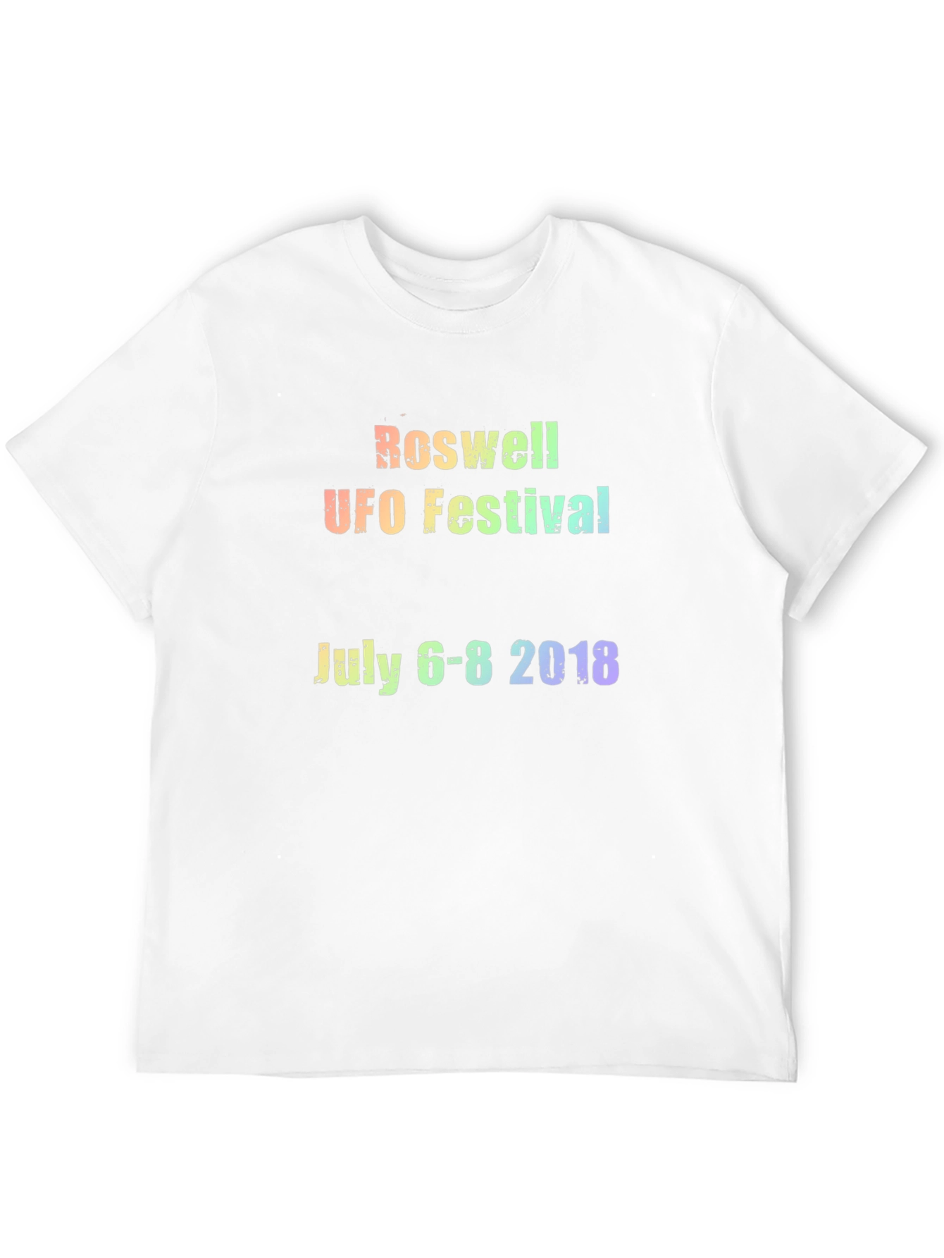 Roswell UFO Festival 2018 Black T-Shirt
