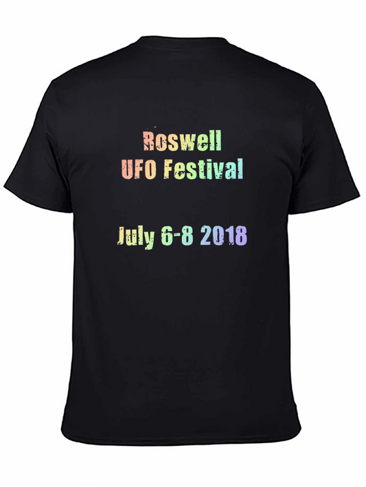 Roswell UFO Festival 2018 Black T-Shirt