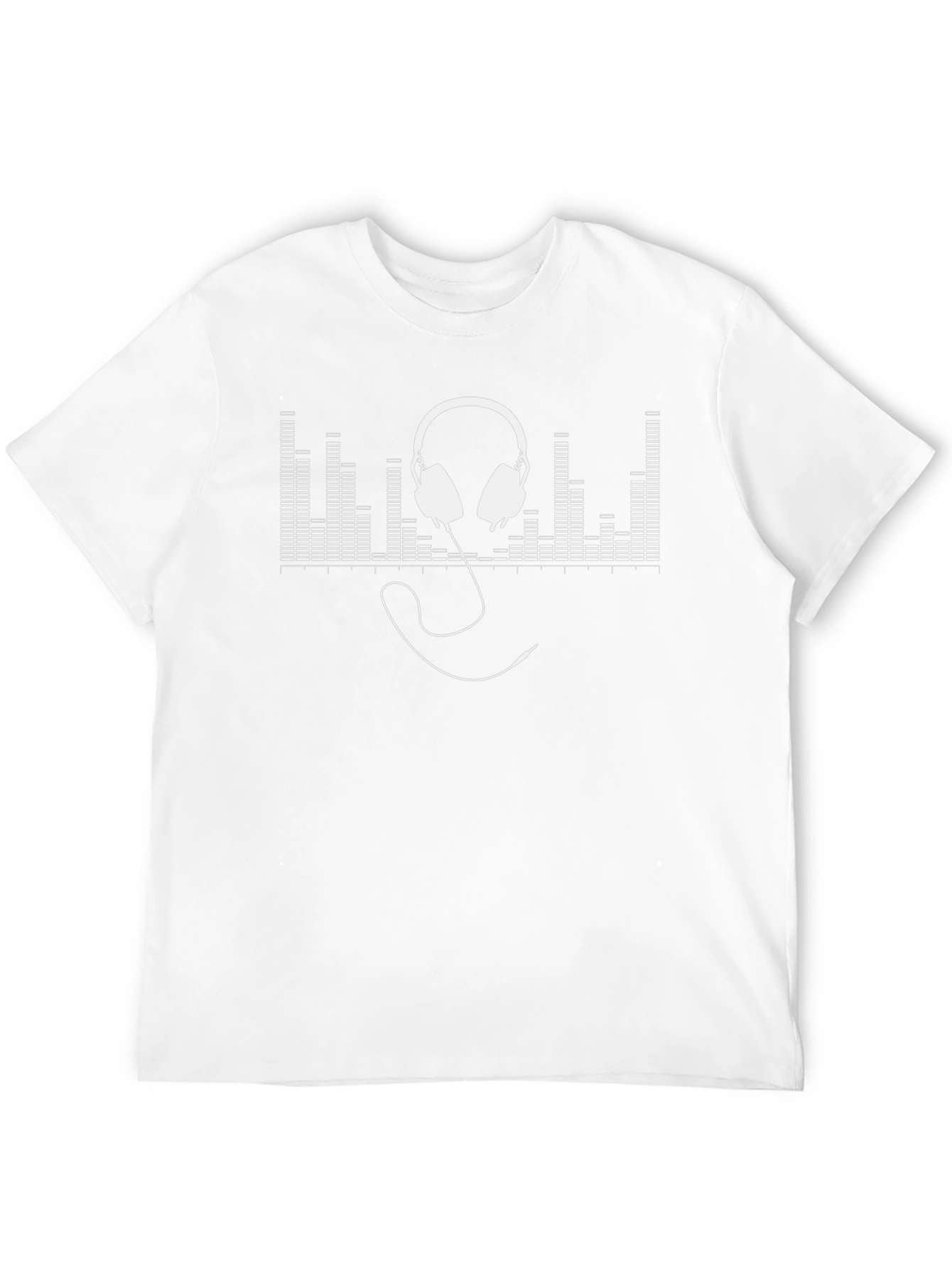 Music Lovers T-Shirt - Headphones Graphic Tee