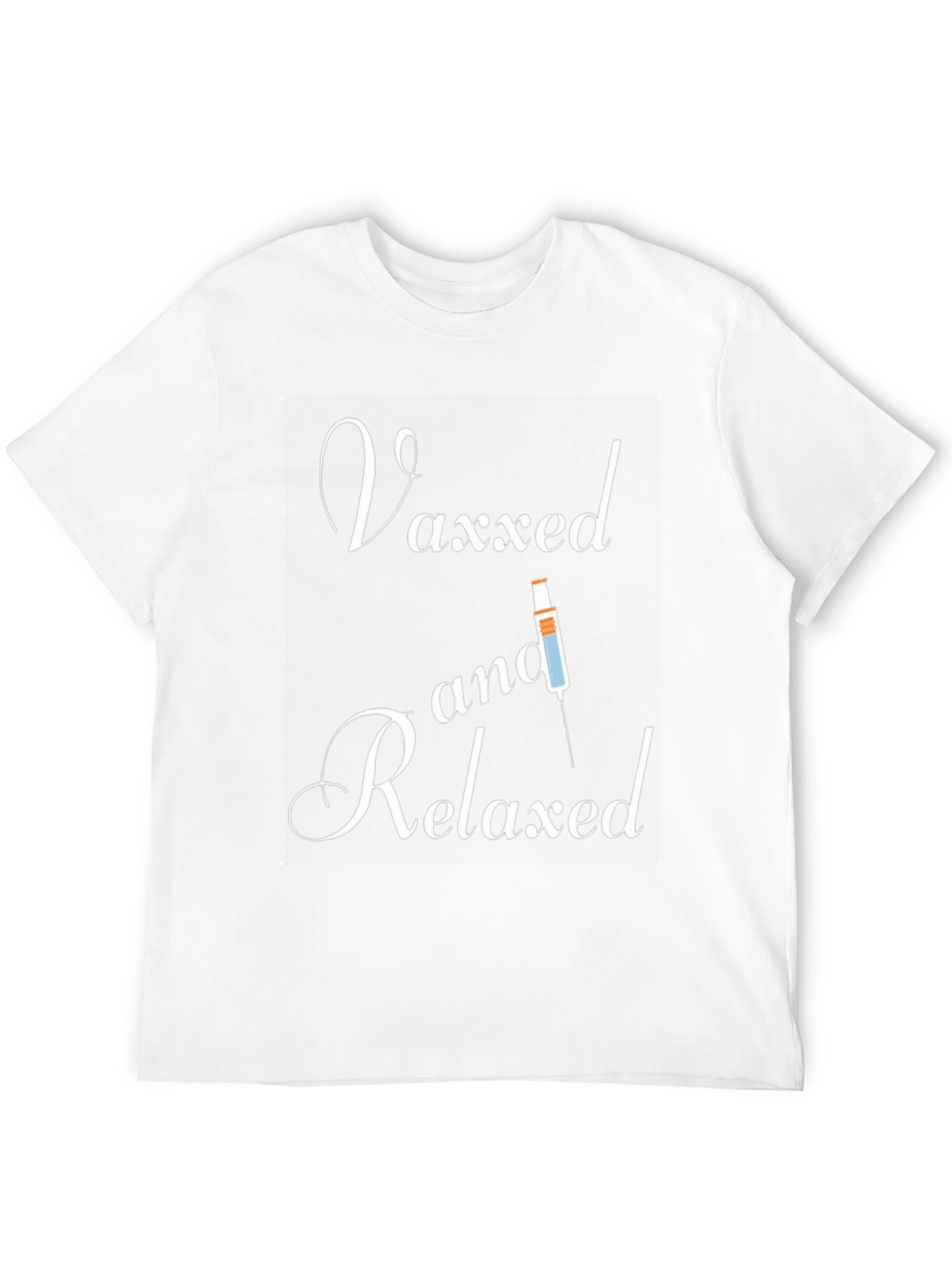 Vaxxed and Relaxed T-Shirt - Vaccine Humor Tee