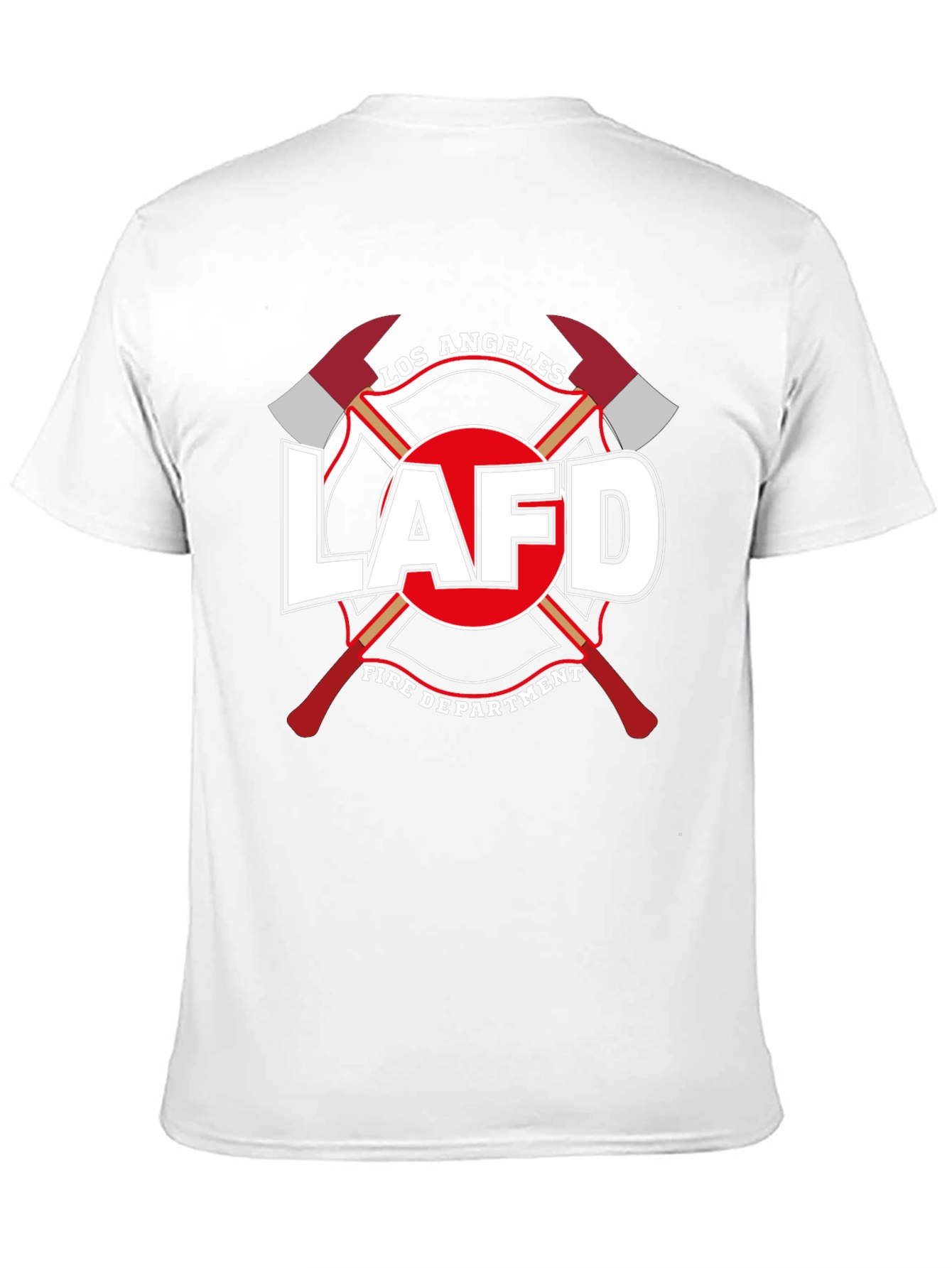 LAFD Los Angeles Fire Department Black T-Shirt