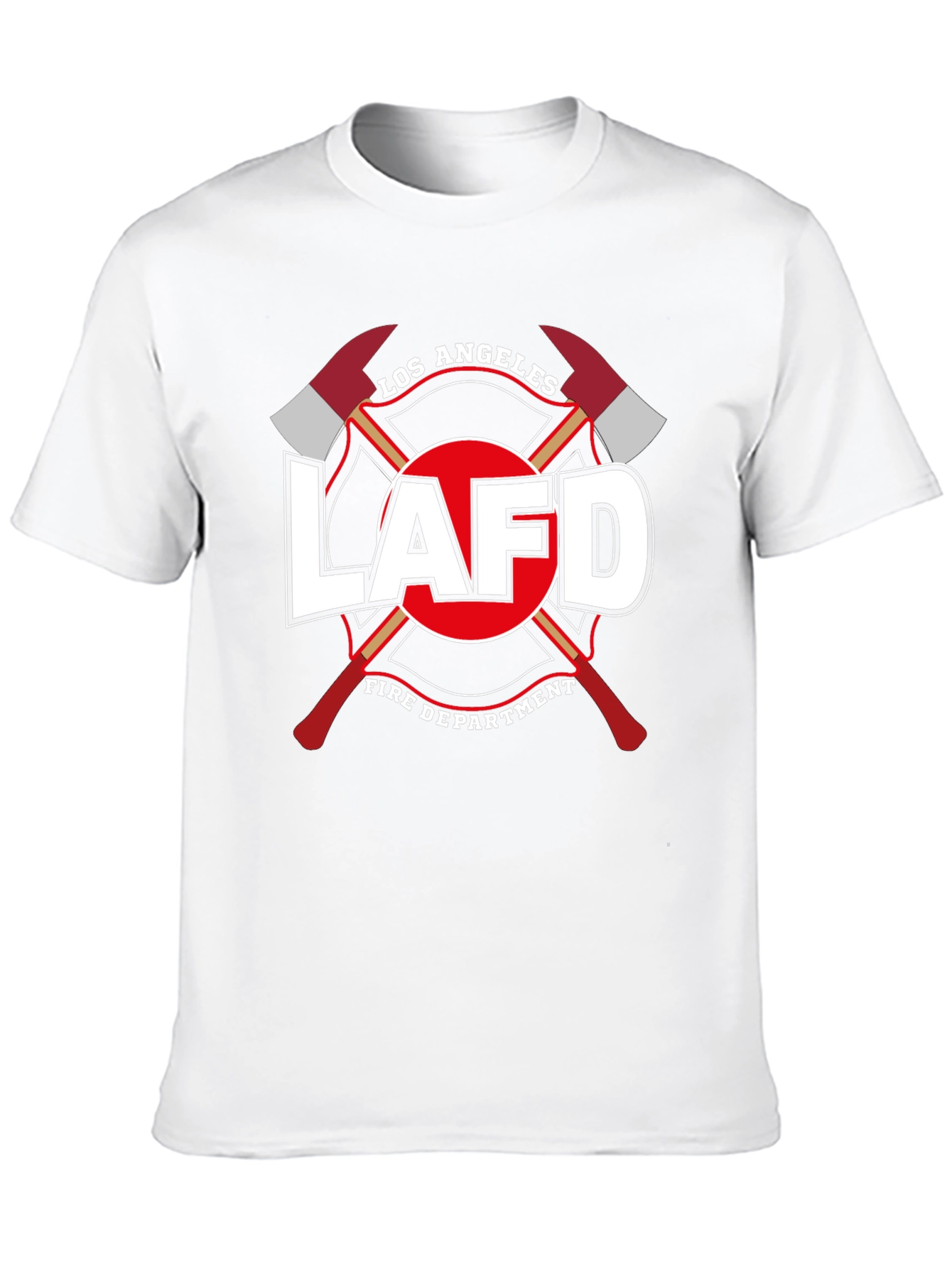 LAFD Los Angeles Fire Department Black T-Shirt