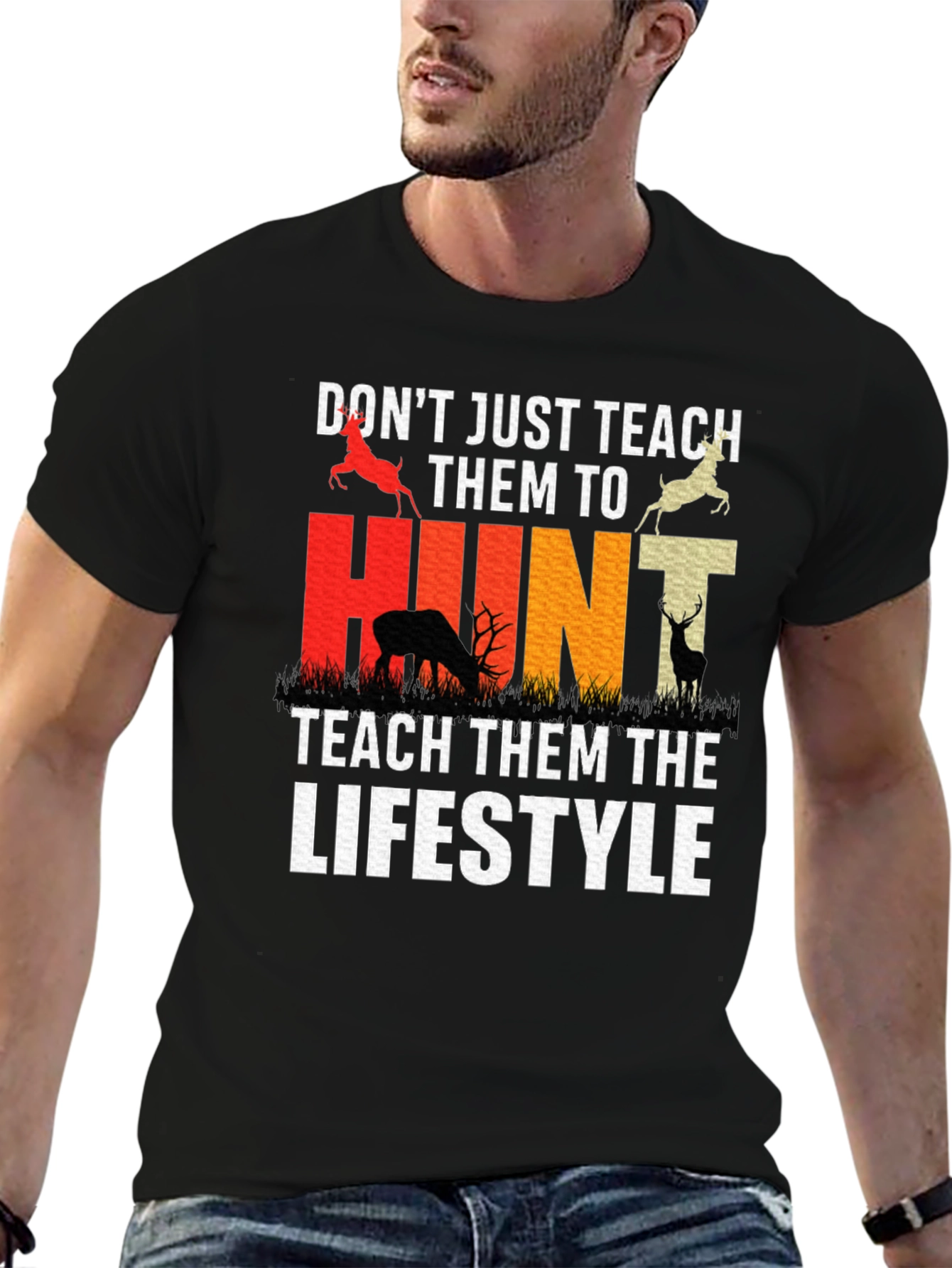 Hunting Lifestyle Graphic T-Shirt