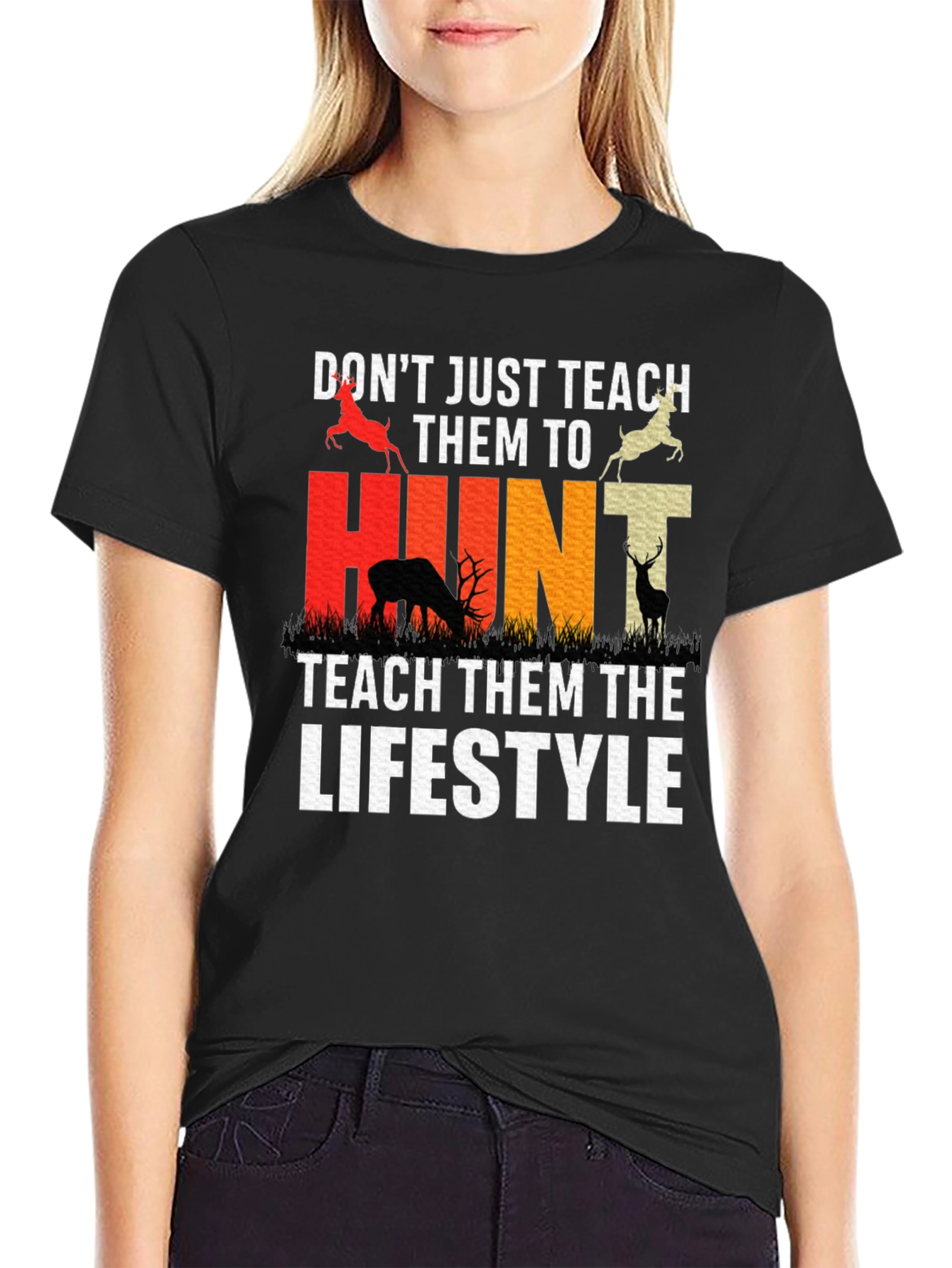 Hunting Lifestyle Graphic T-Shirt