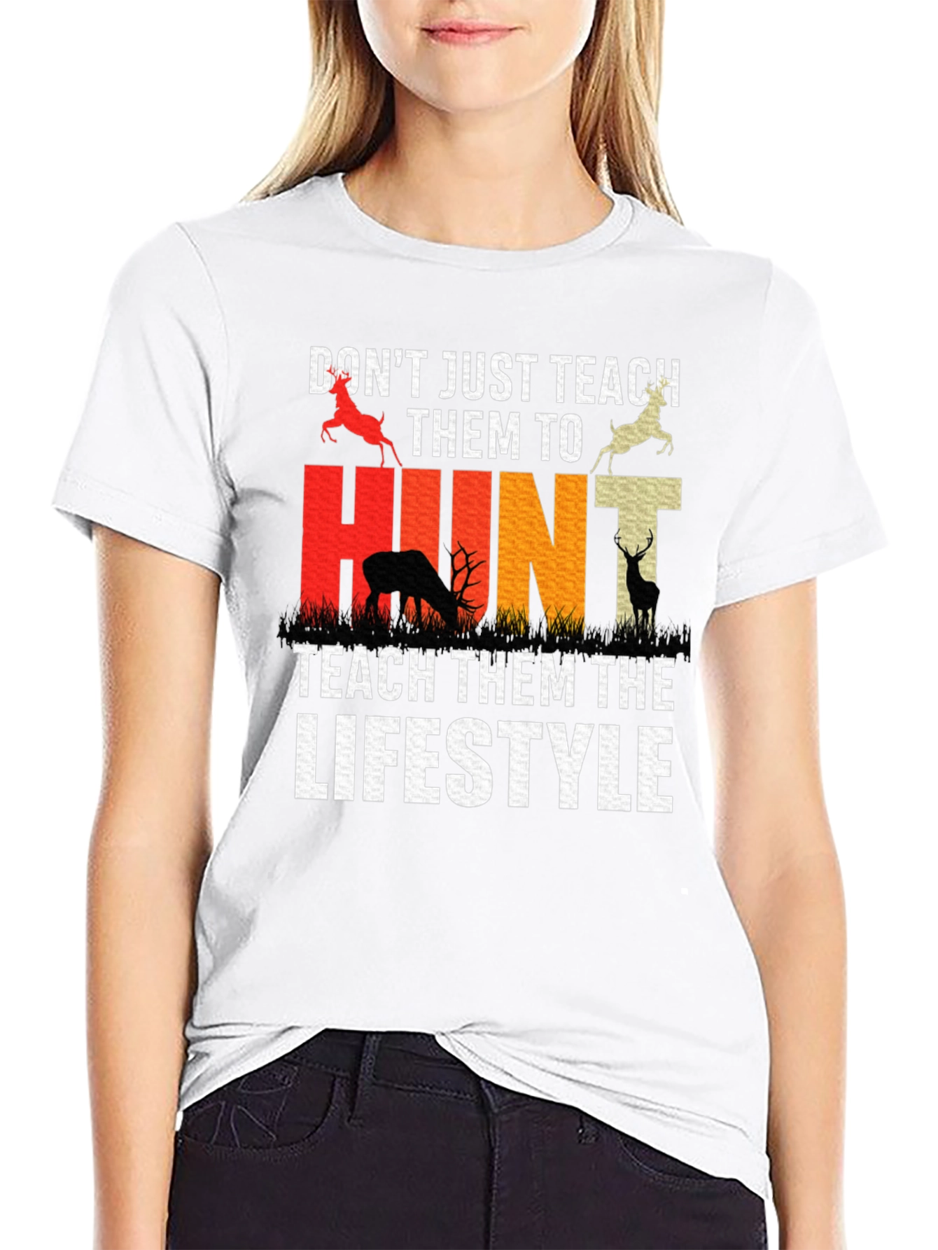Hunting Lifestyle Graphic T-Shirt