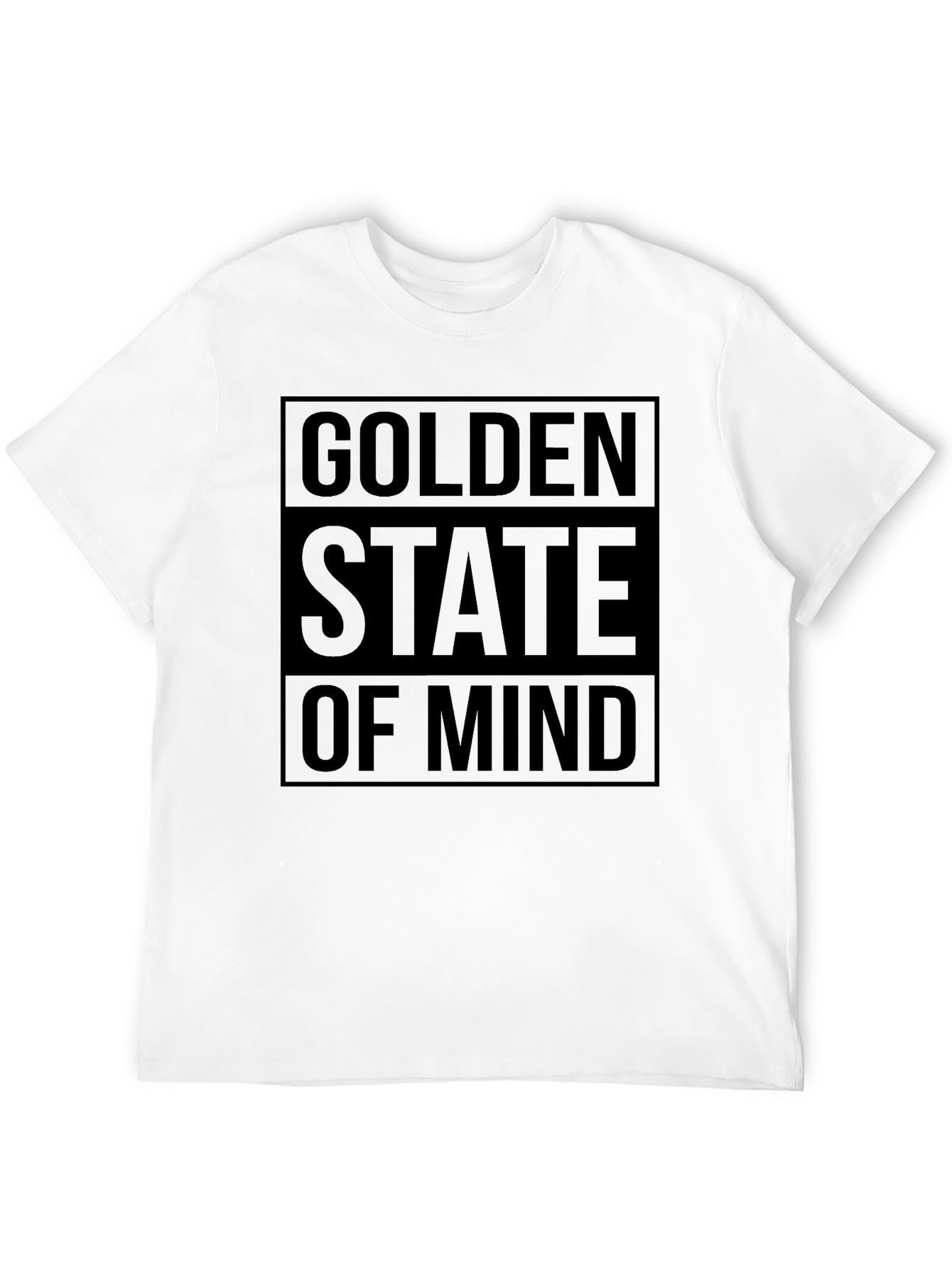 Golden State of Mind Black Graphic Tee
