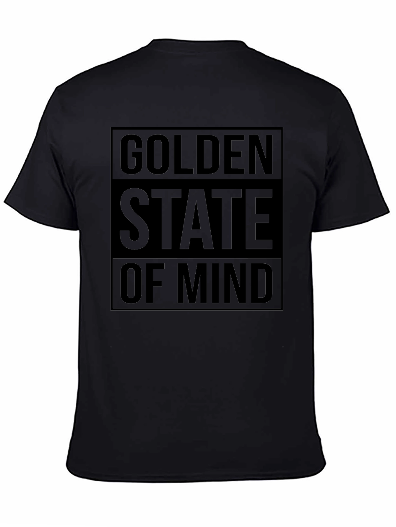 Golden State of Mind Black Graphic Tee