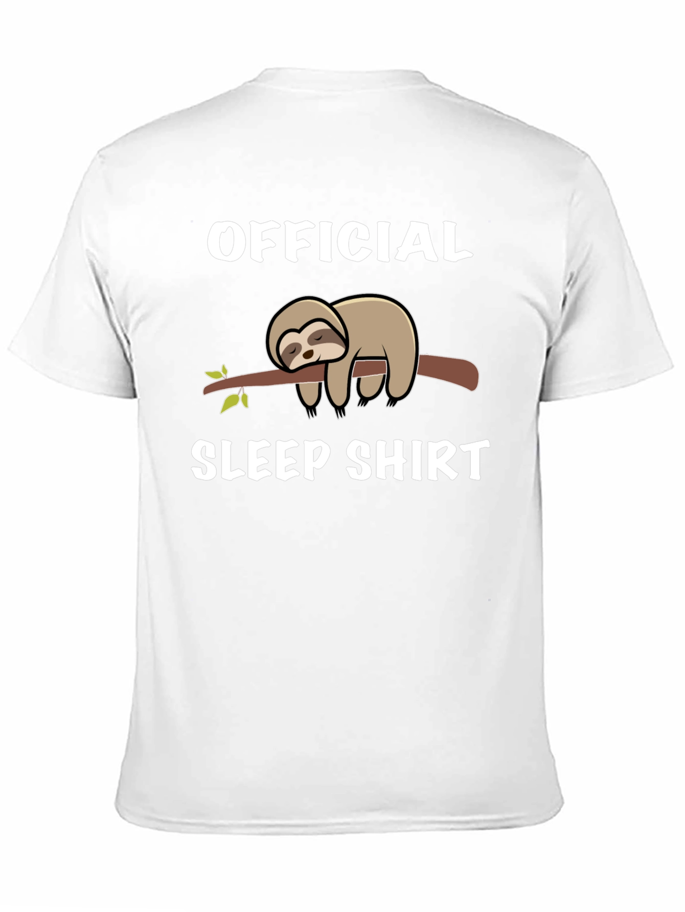 Official Sleep Shirt Sloth Graphic Tee