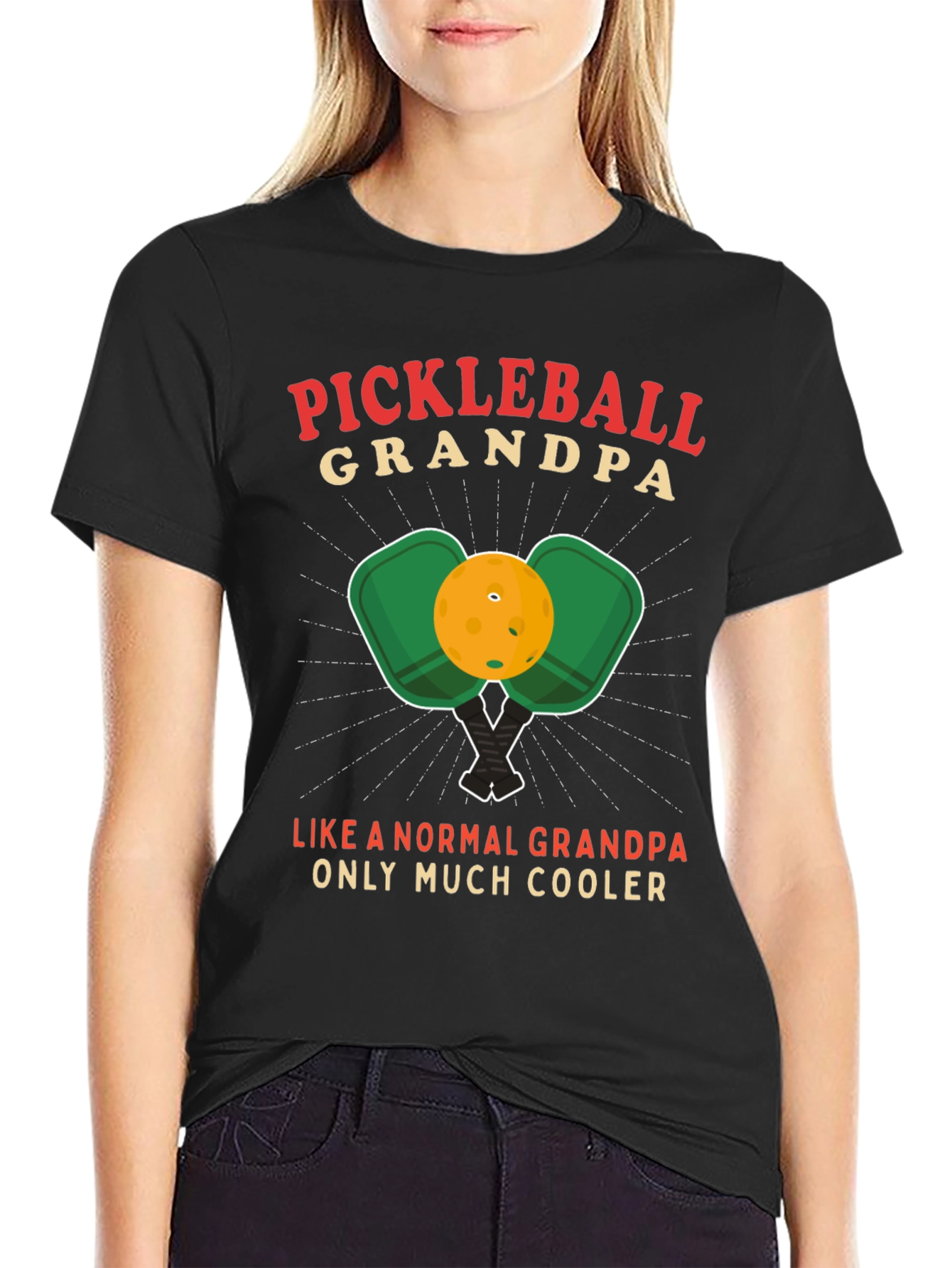 Pickleball Grandpa T-Shirt - Cool Grandpa Edition!