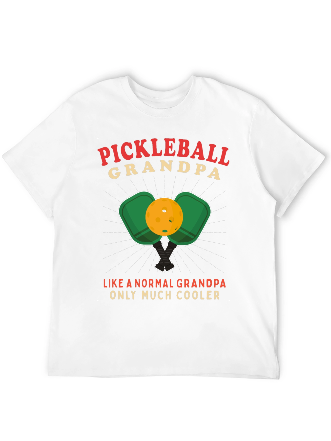Pickleball Grandpa T-Shirt - Cool Grandpa Edition!