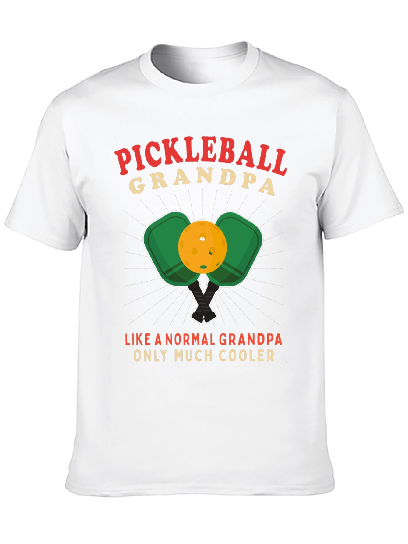 Pickleball Grandpa T-Shirt - Cool Grandpa Edition!