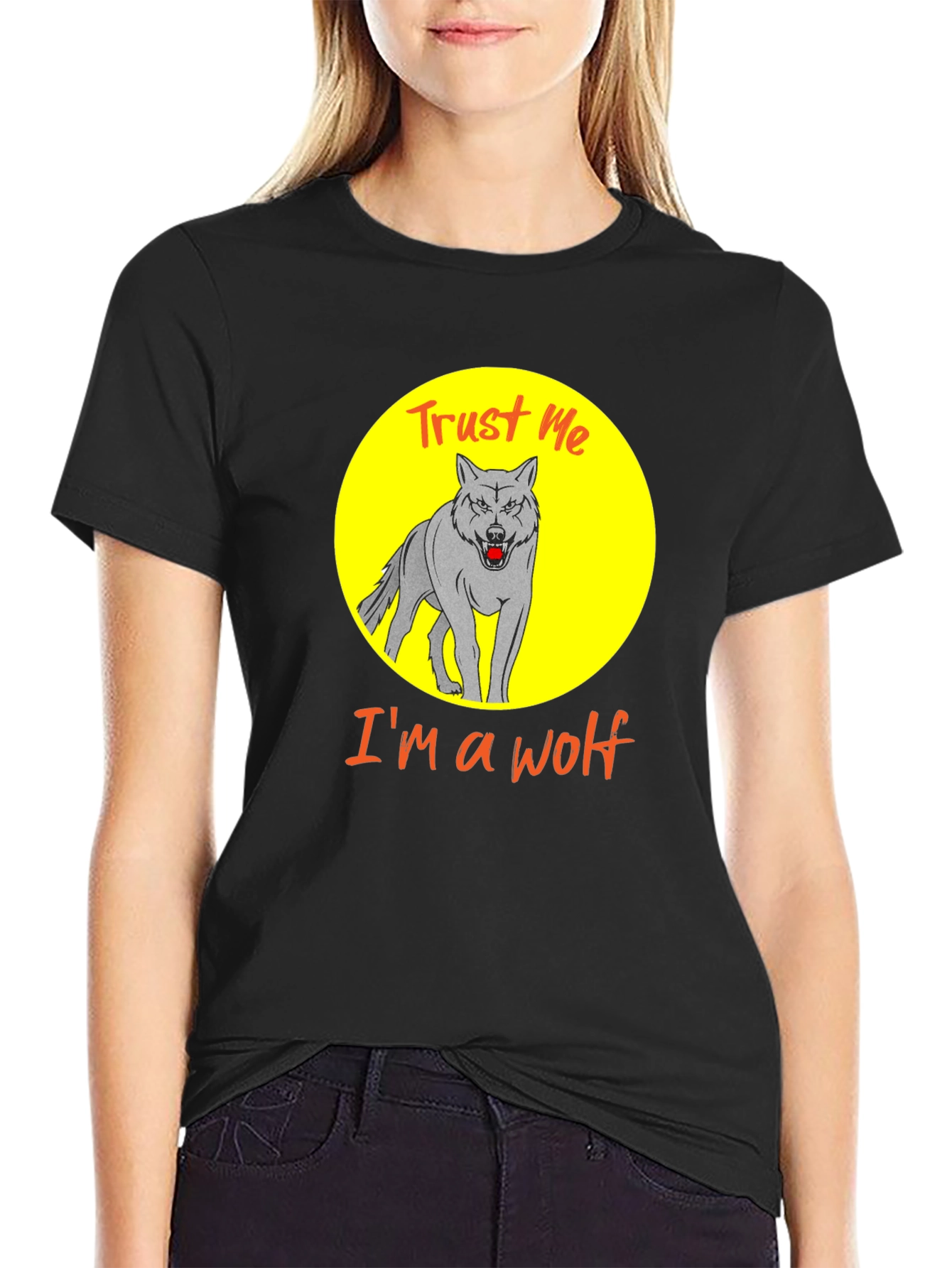 Trust Me Im A Wolf Graphic Tee
