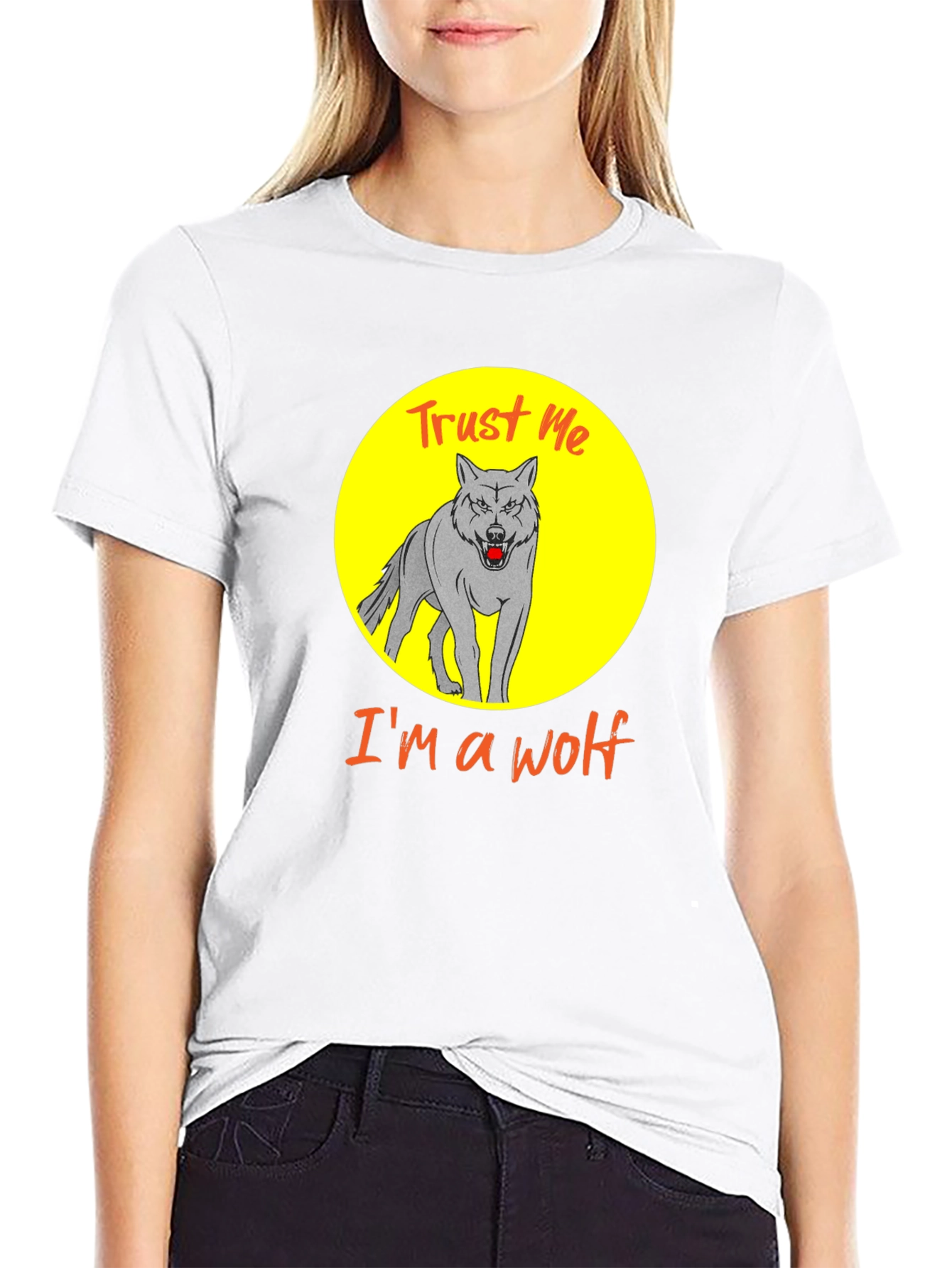 Trust Me Im A Wolf Graphic Tee