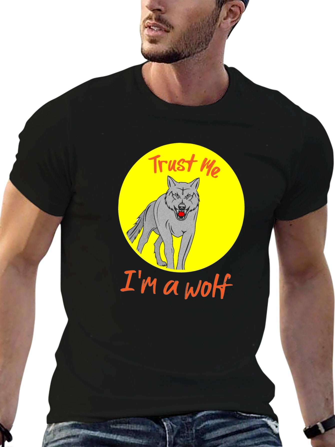 Trust Me Im A Wolf Graphic Tee