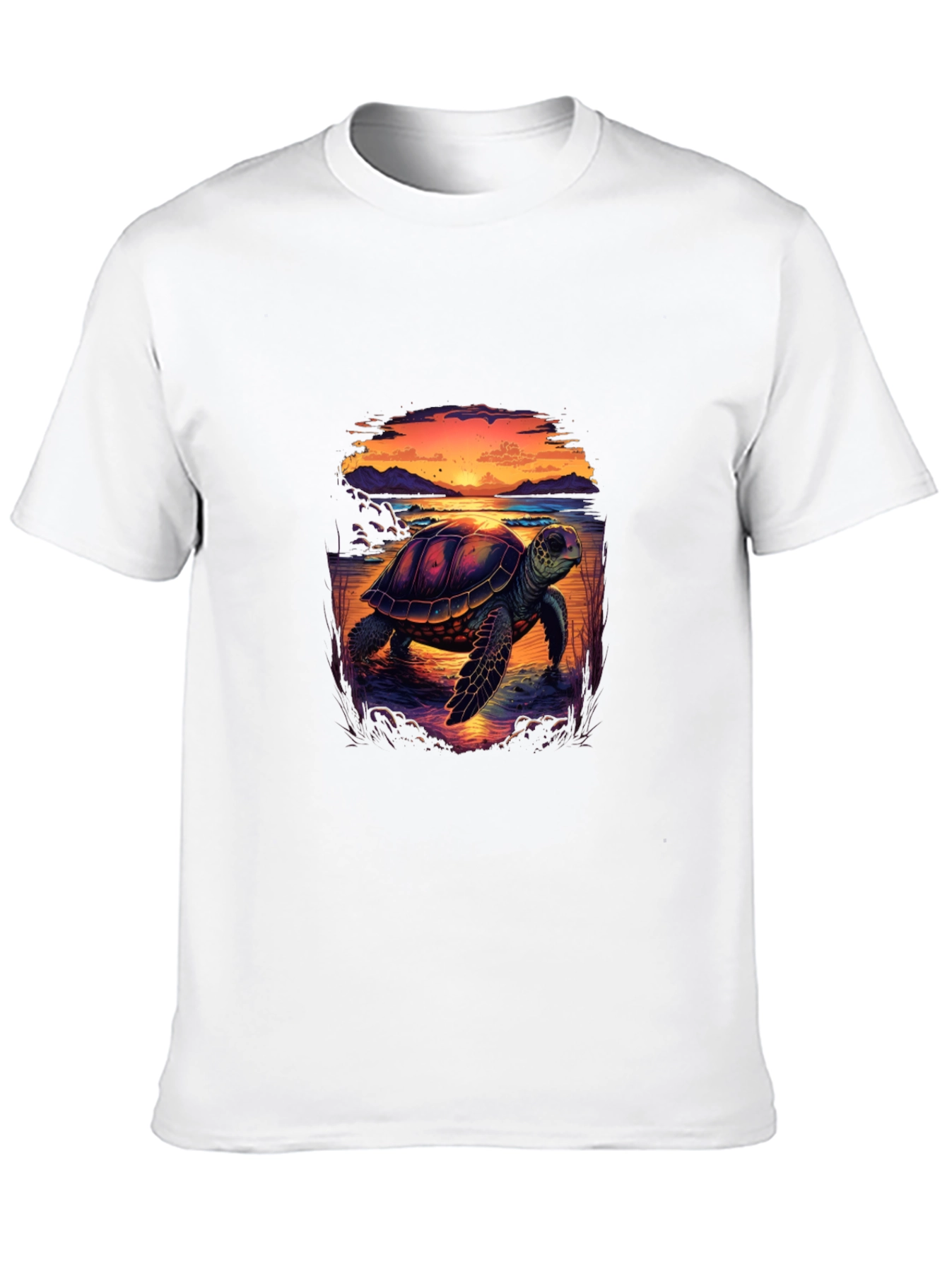 Turtle Sunset Graphic Tee