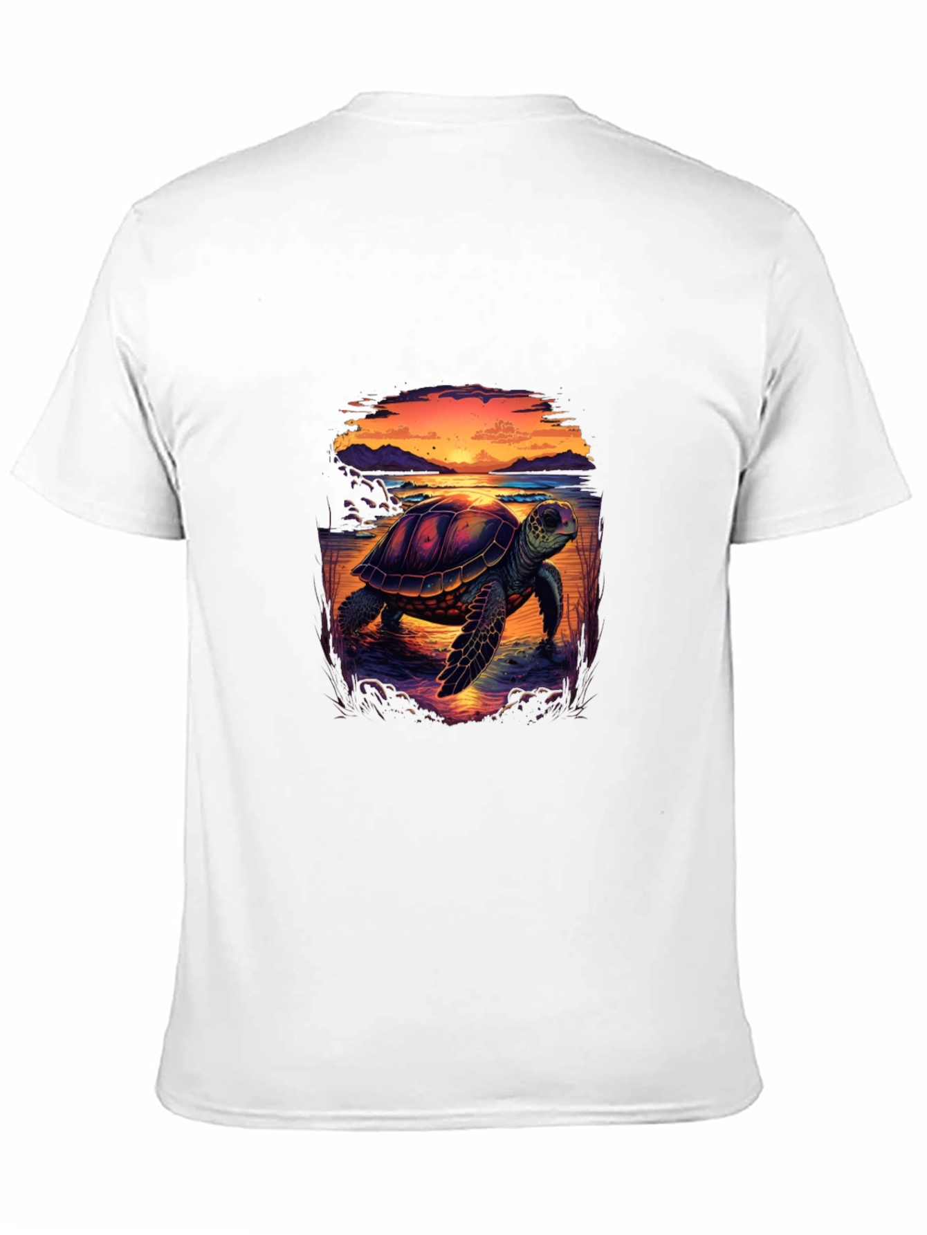 Turtle Sunset Graphic Tee