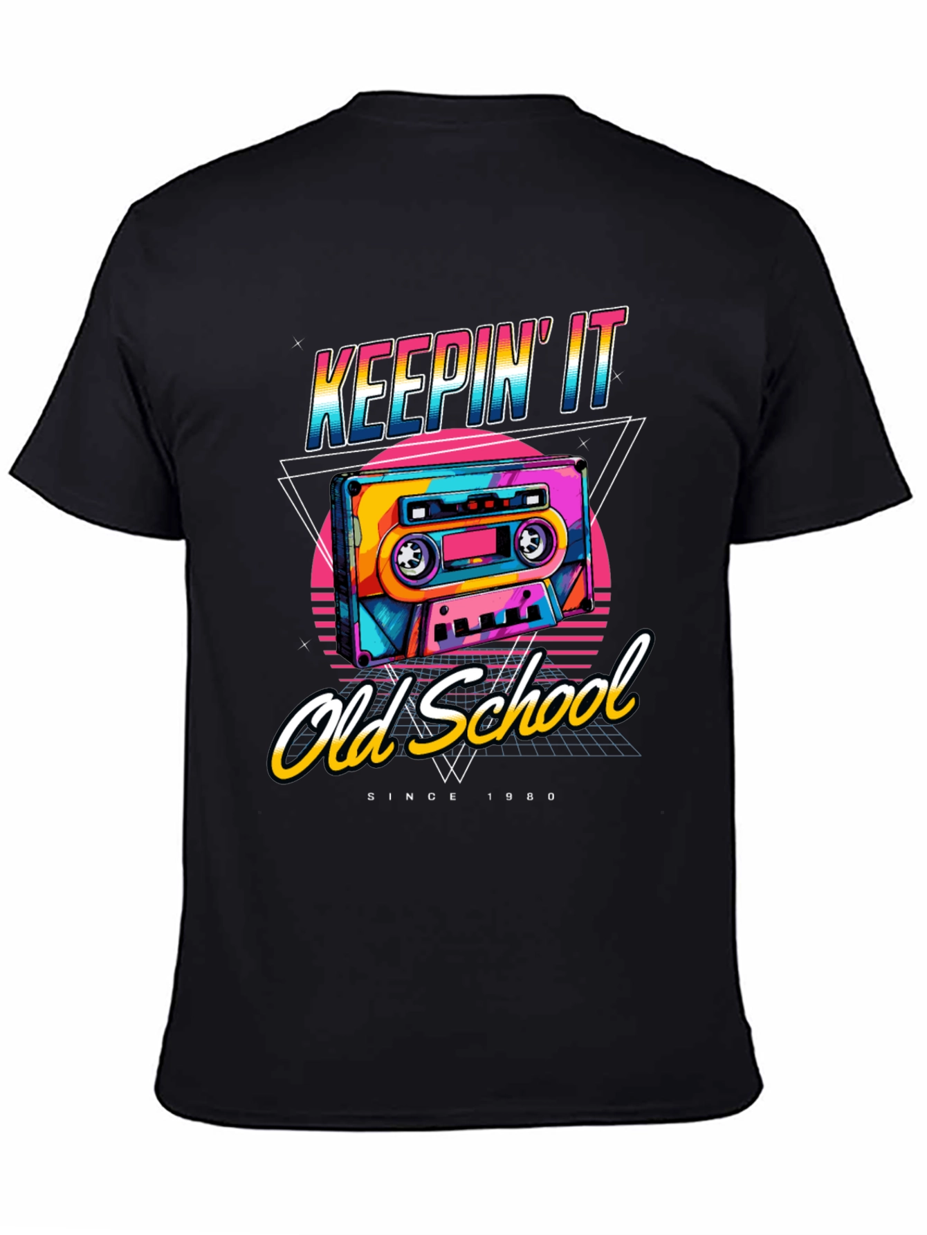 Keepin It Old School 1980s Retro T-Shirt