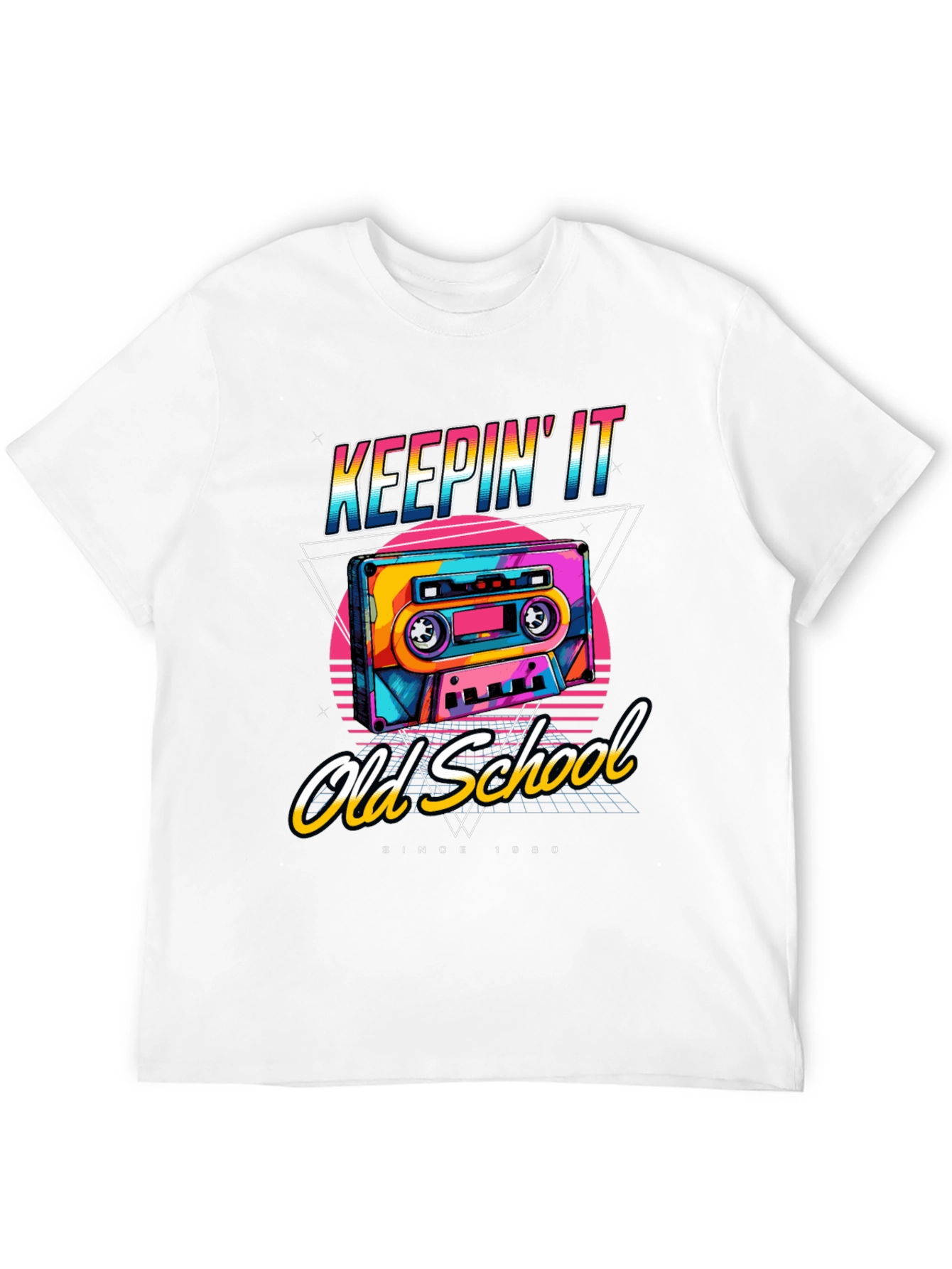 Keepin It Old School 1980s Retro T-Shirt