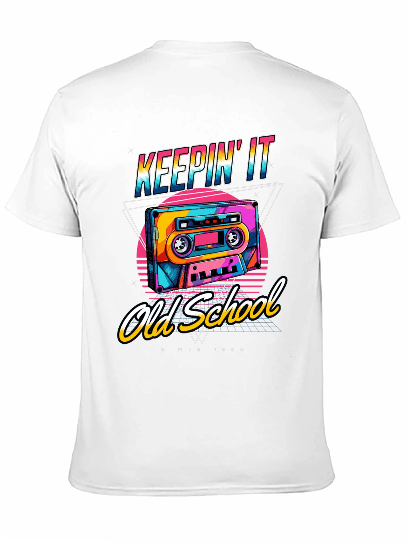 Keepin It Old School 1980s Retro T-Shirt