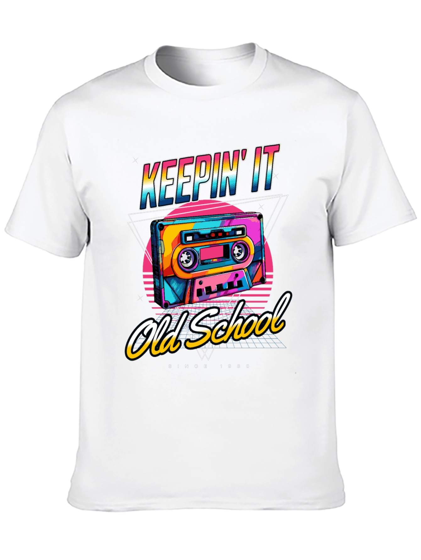Keepin It Old School 1980s Retro T-Shirt