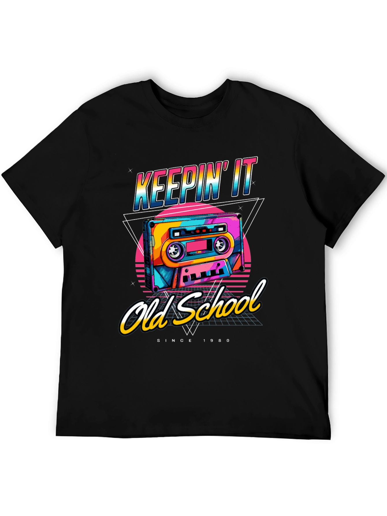 Keepin It Old School 1980s Retro T-Shirt